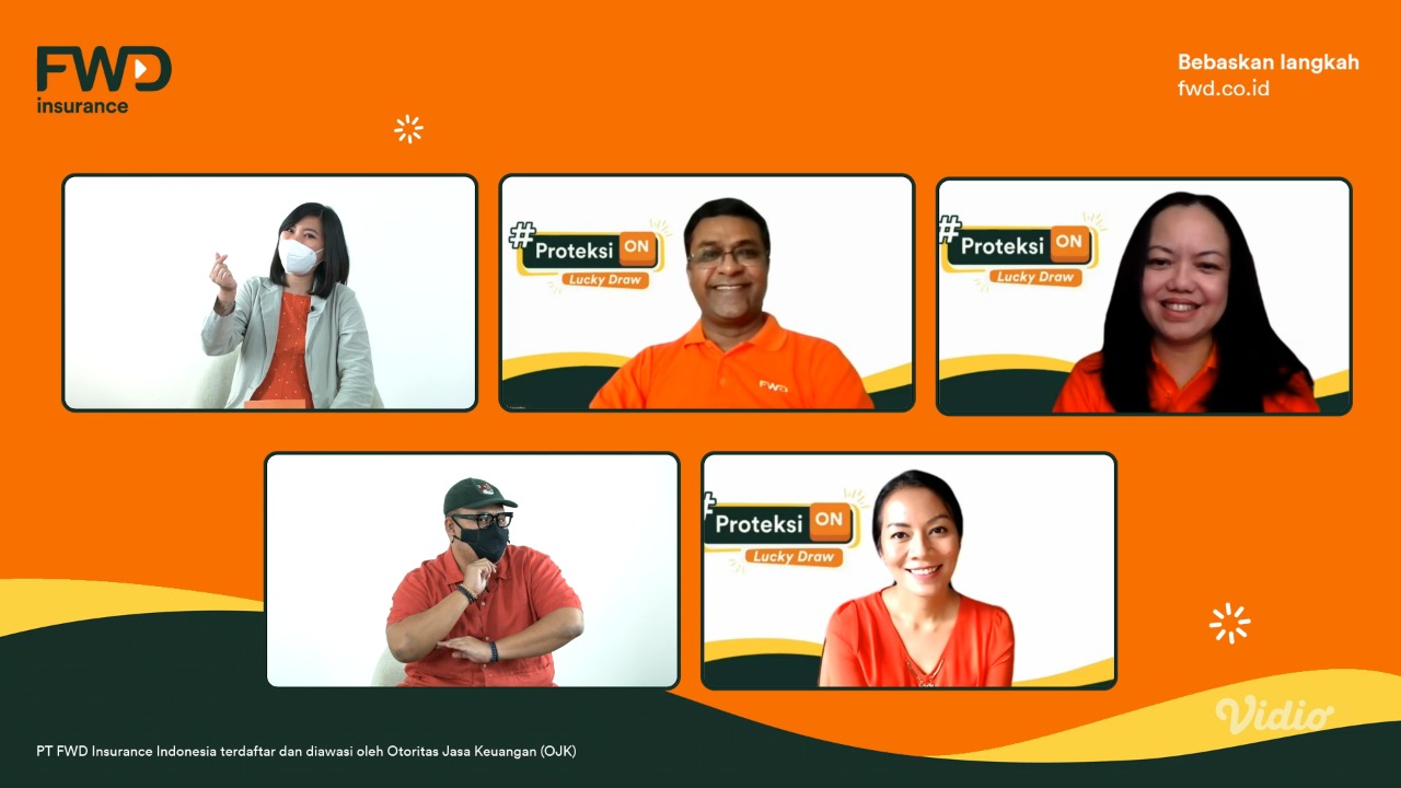 FWD Insurance menggelar periode ketiga kampanye undian #ProteksiOn Lucky Draw yang dilakukan pada Jumat, 28 Januari 2022 lalu.