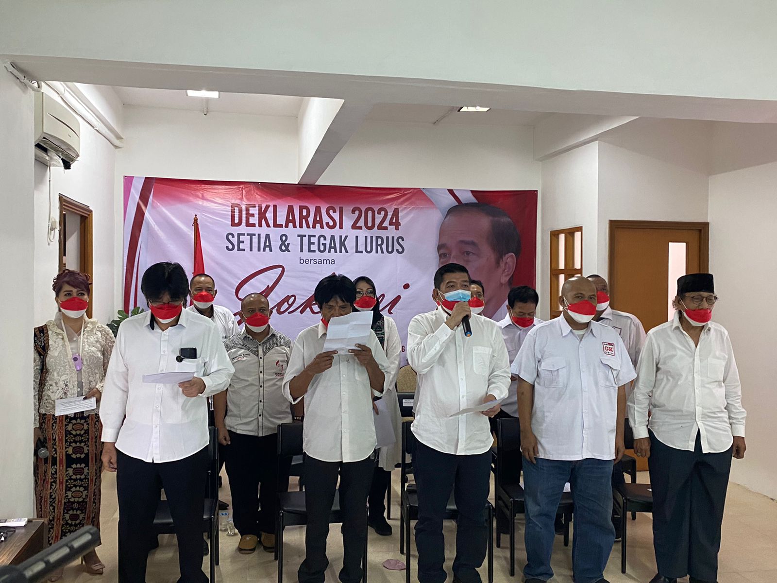 Relawan Jokowi Siap Kawal Pemerintahan Hingga 2024