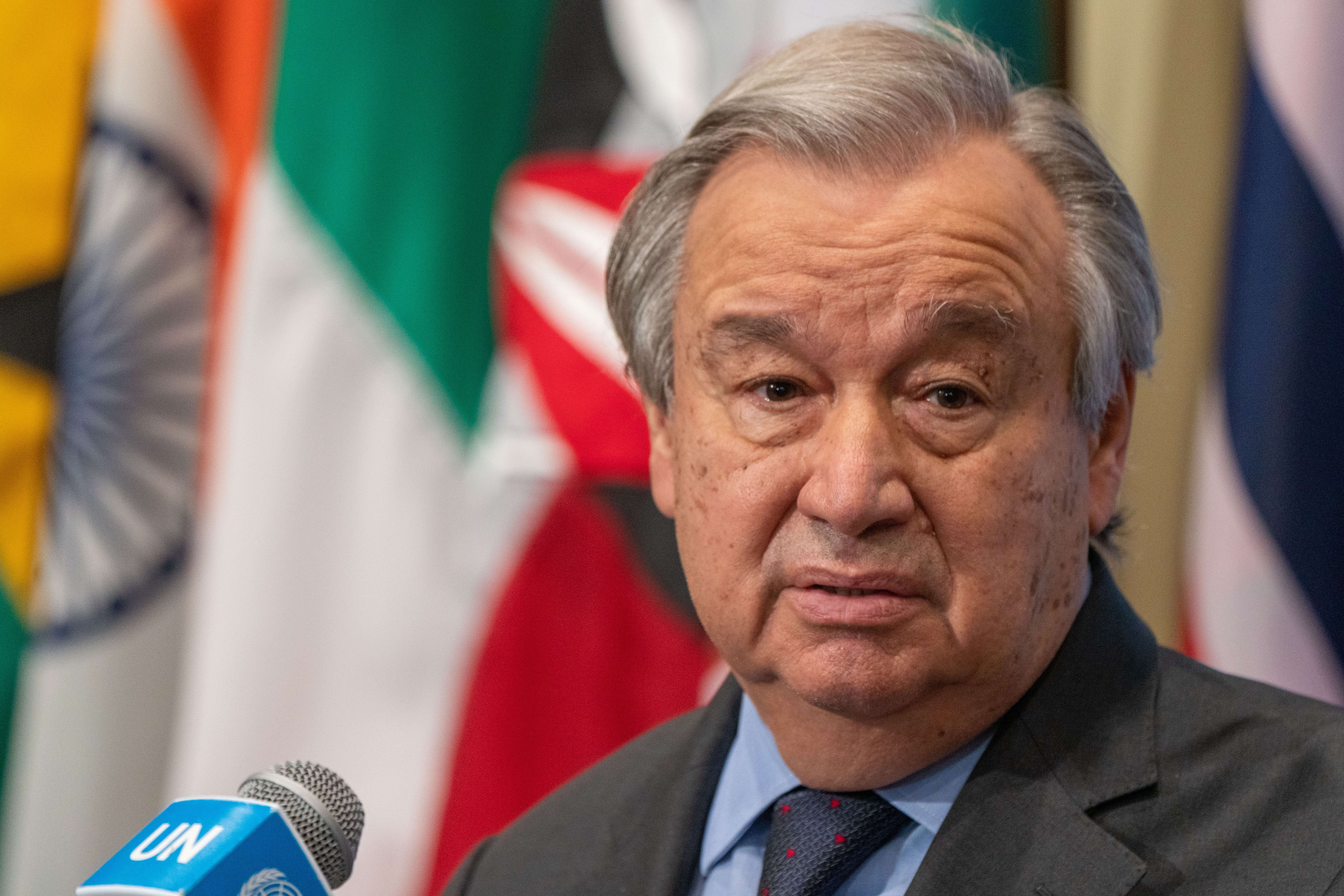 Sekretaris Jenderal PBB Antonio Guterres 