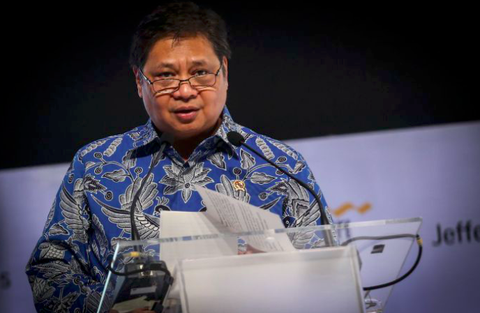 Menteri Koordinator Bidang Perekonomian Airlangga Hartarto.