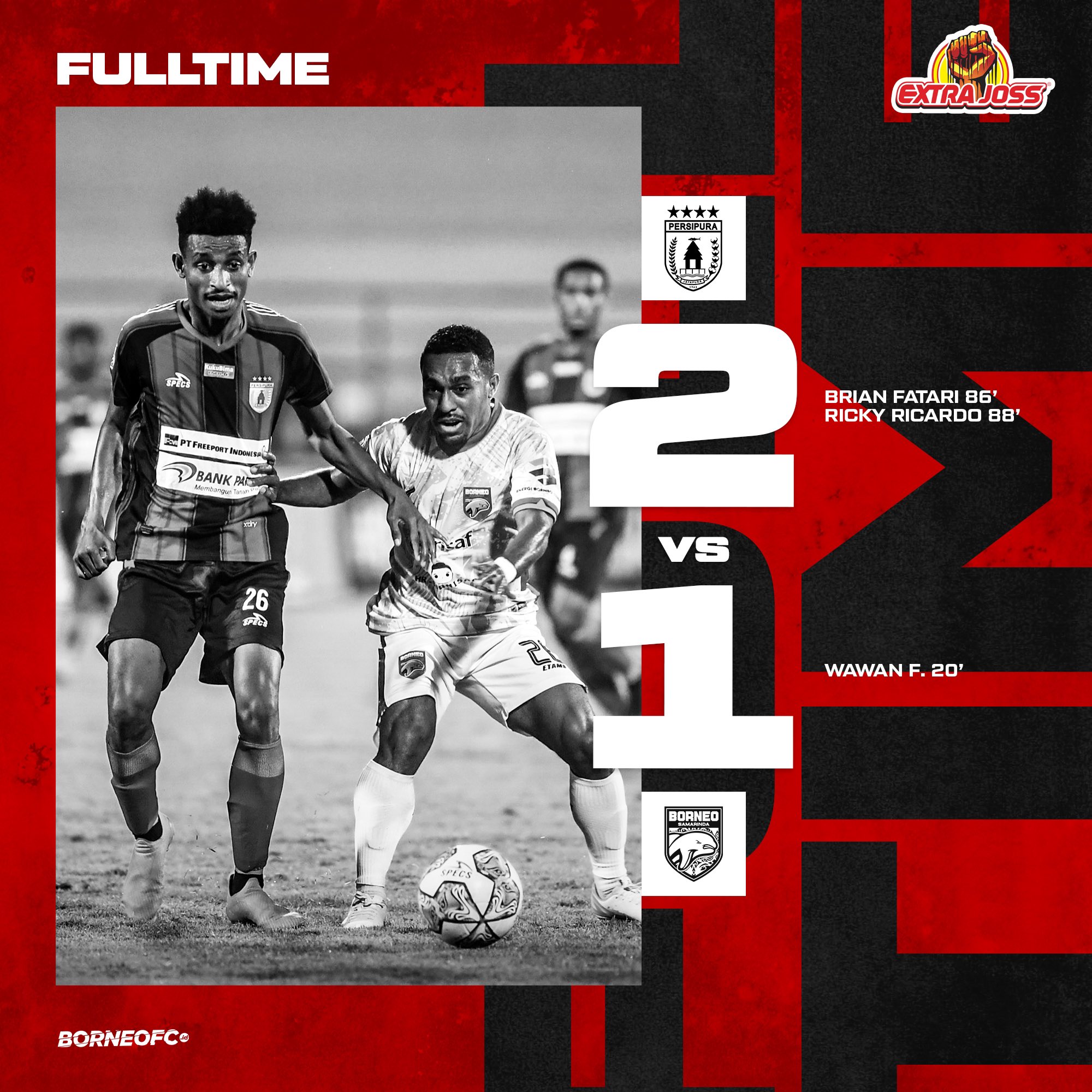 Persipura lawan Borneo FC