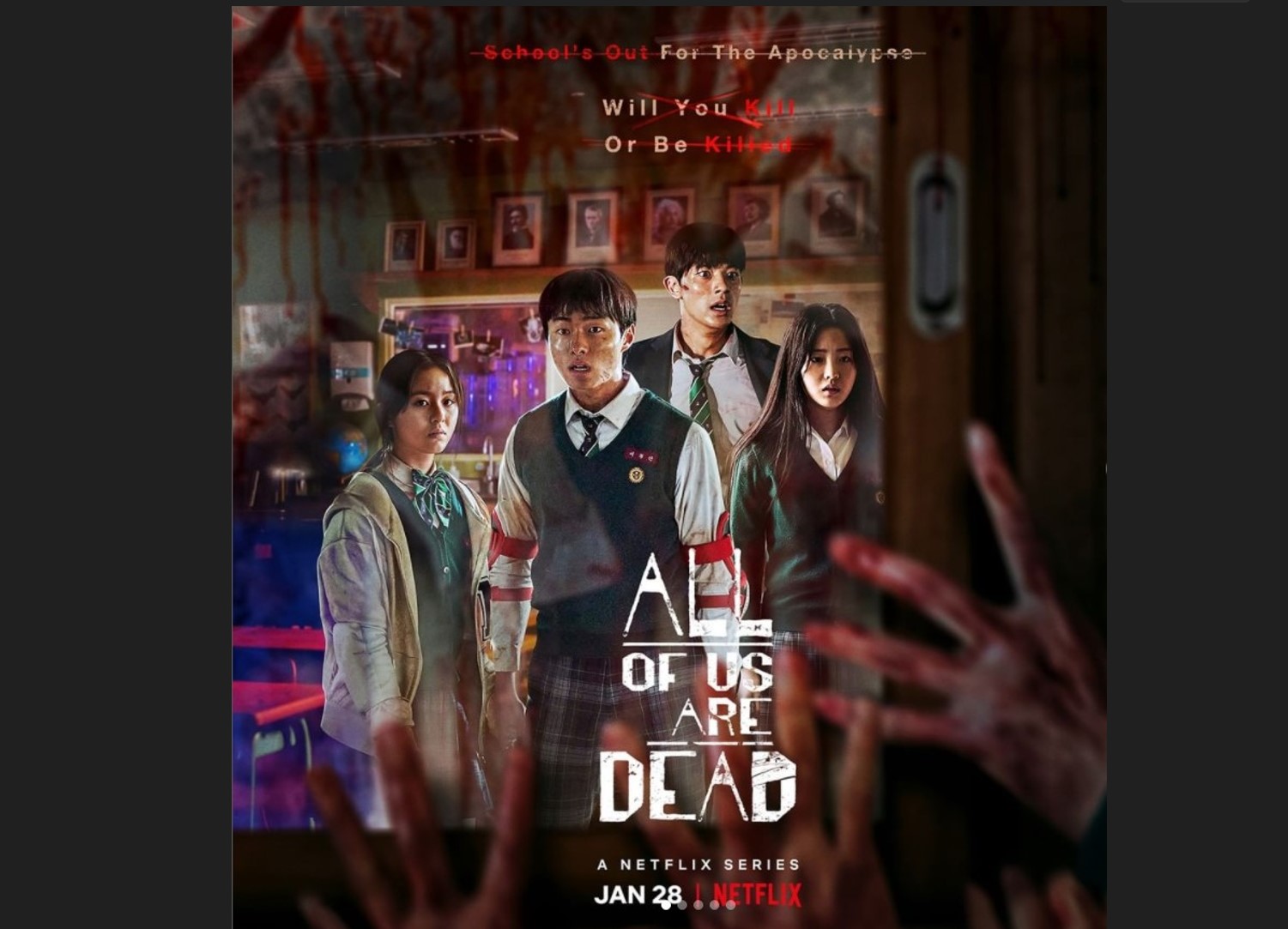 Poster serial All of Us Are Dead