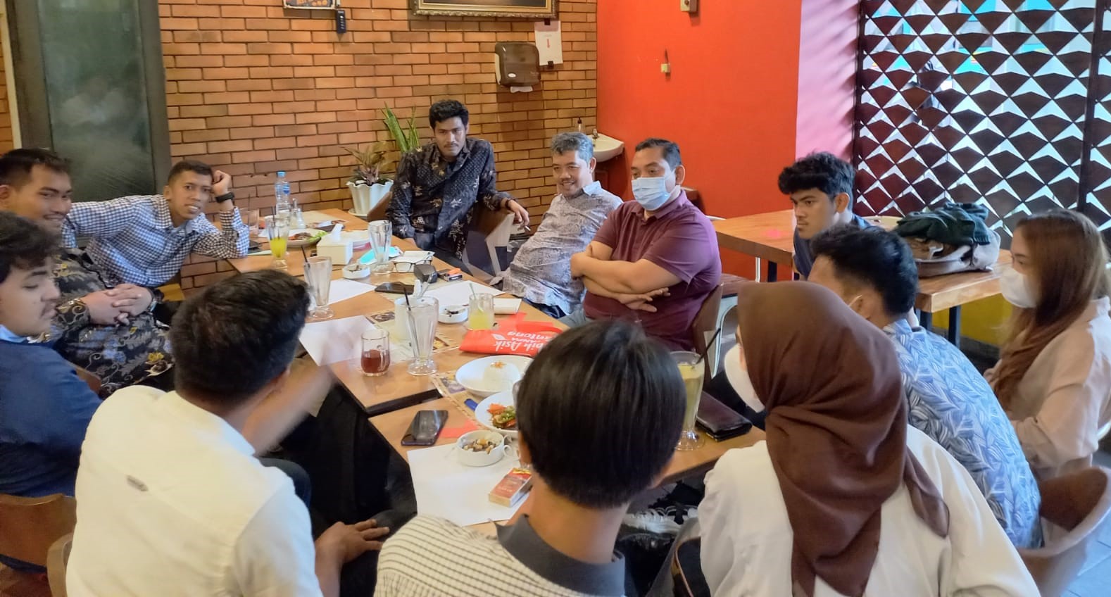 Acara diskusi membahas Potensi Kerawanan menjelang Akhir Masa Jabatan (AMJ) Kepala Daerah pada tahun 2022 dan 2023.