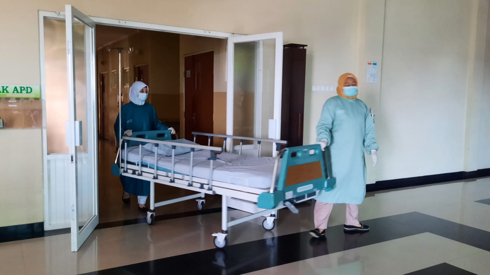 Keterisian tempat tidur atau Bed Occupation Rate (BOR) rumah sakit di Palangka Raya, Kalteng, lebih dari cukup.