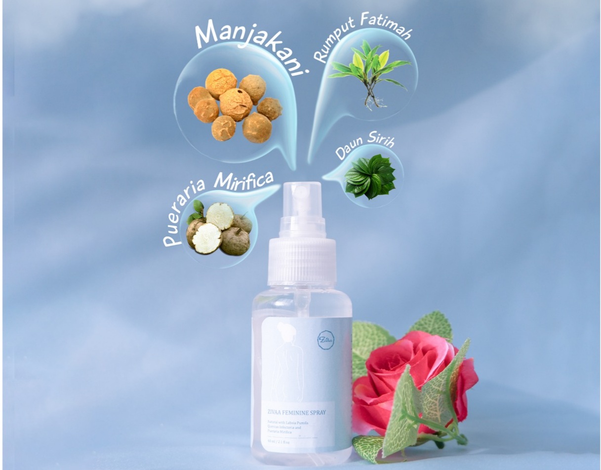 Produk Zivvaa Feminine Spray