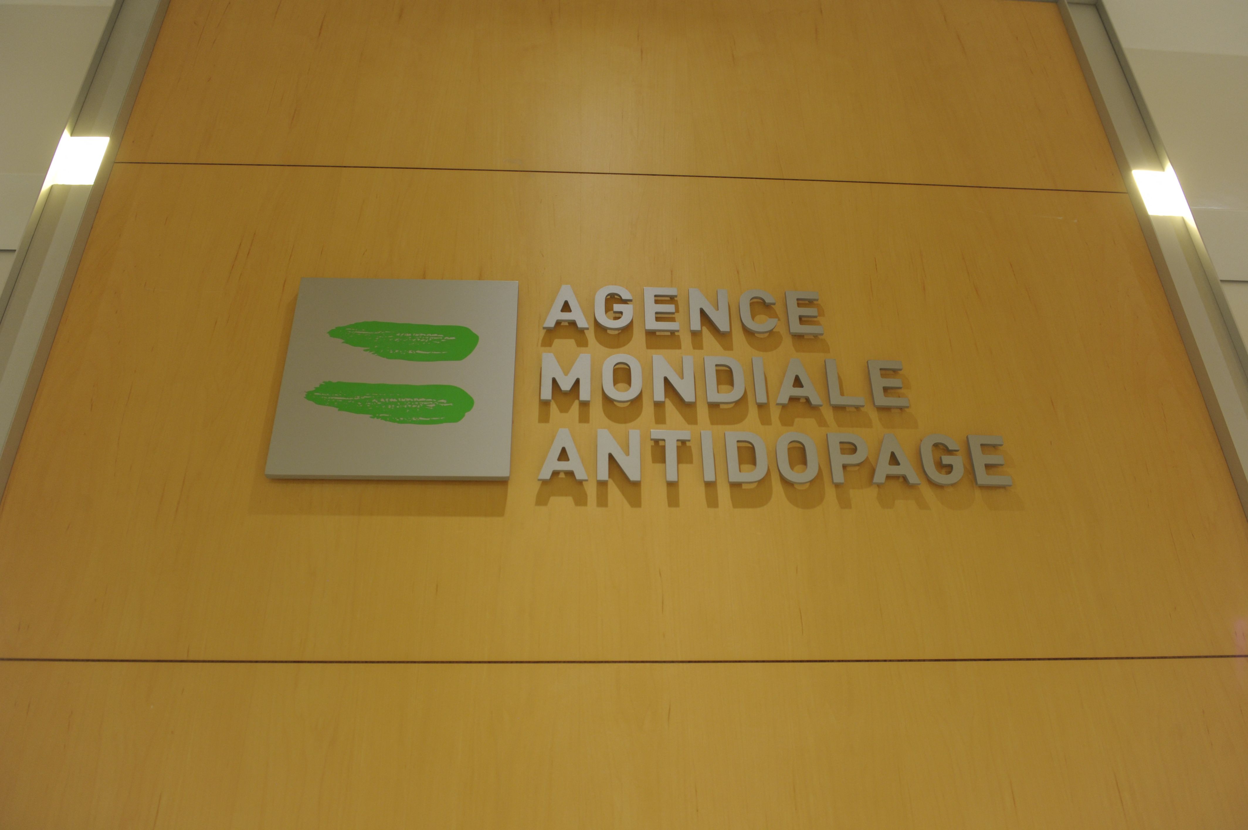 Logo badan Anti-Doping Dunia (WADA)