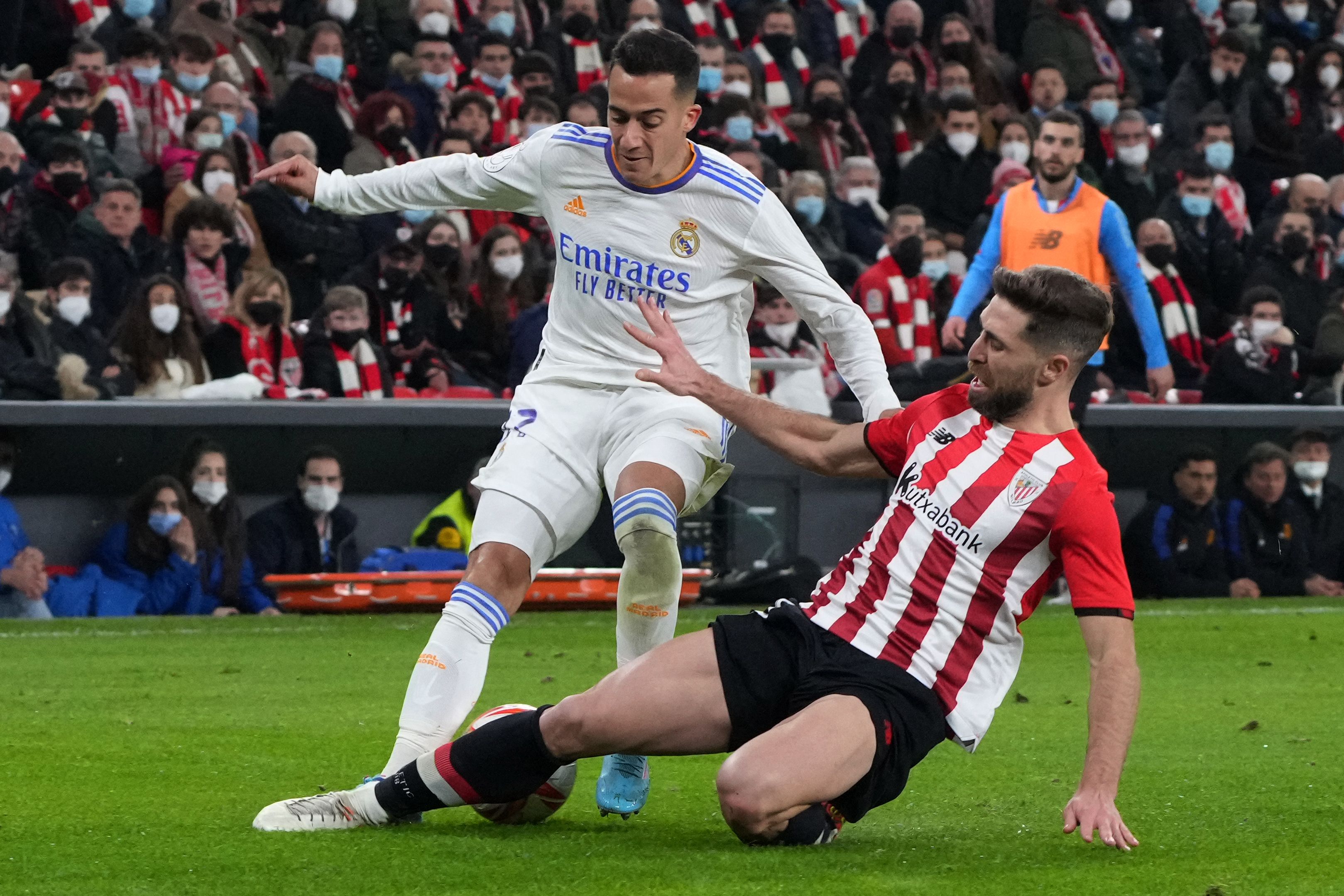 Pertandingan real madrid melawan Athletic Bilbao