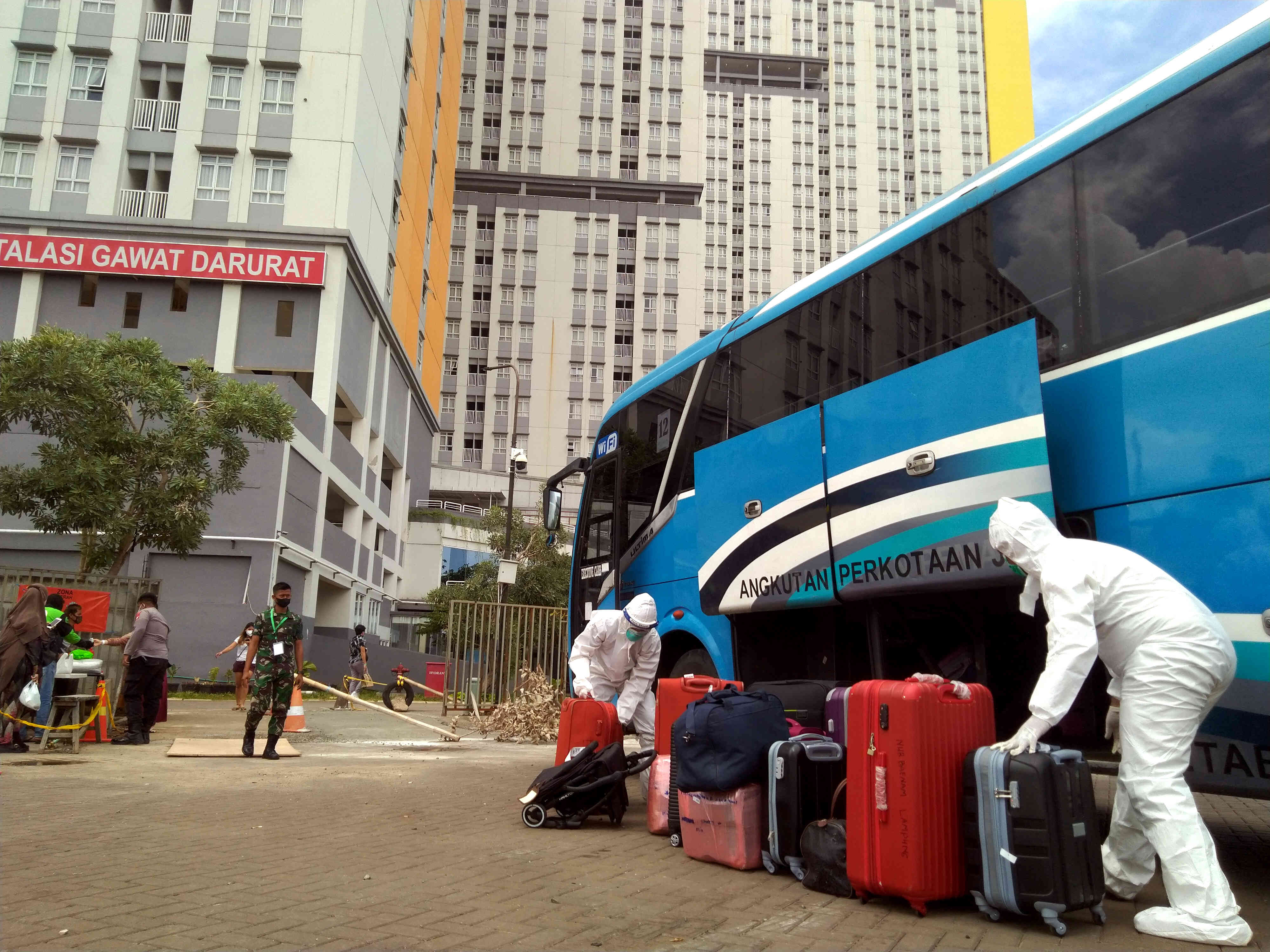 Kasus Aktif Covid-19 di  DKI Tembus 59.807, Positivity Rate 20,6%