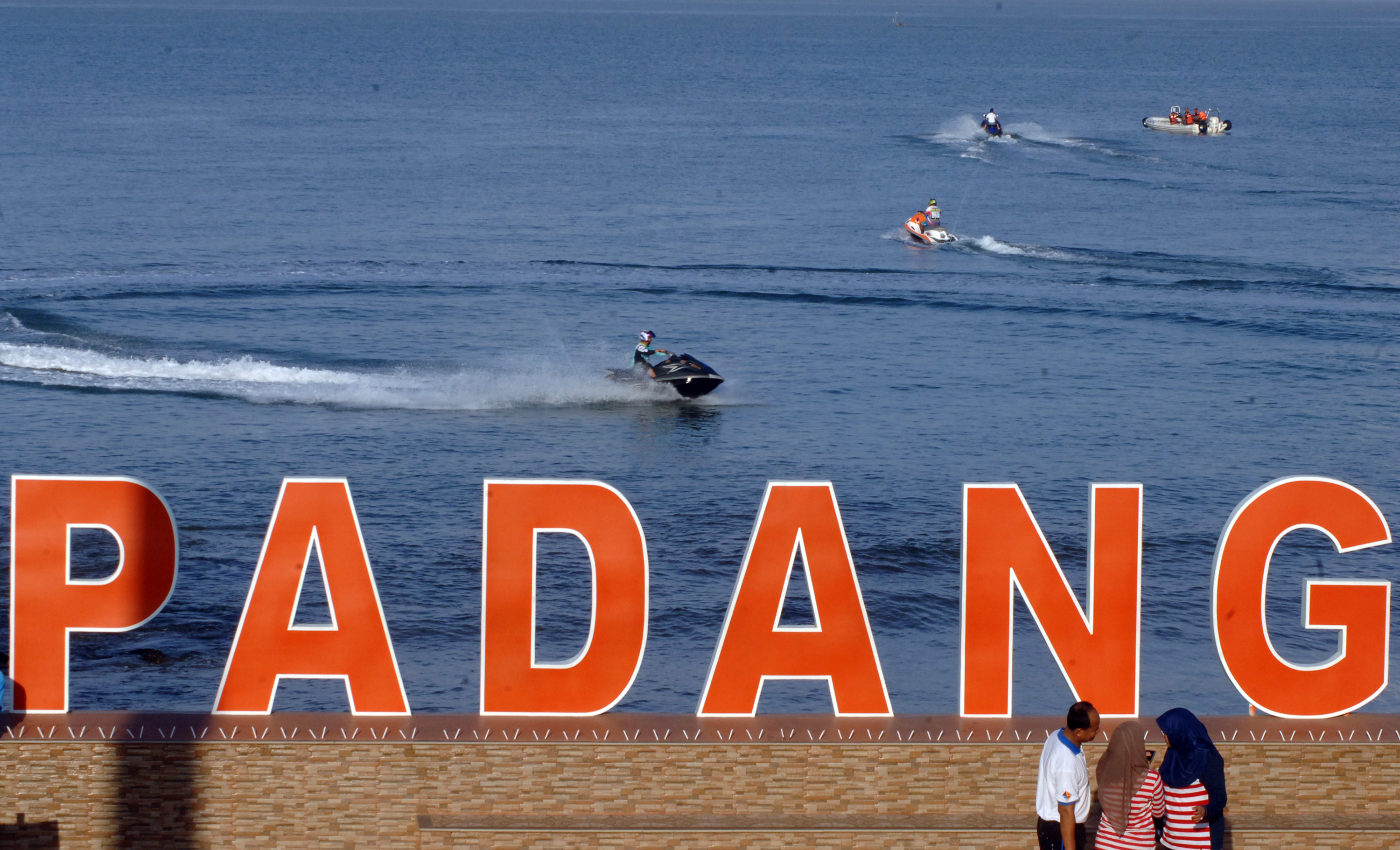 Peserta Jetski touring to Mentawai