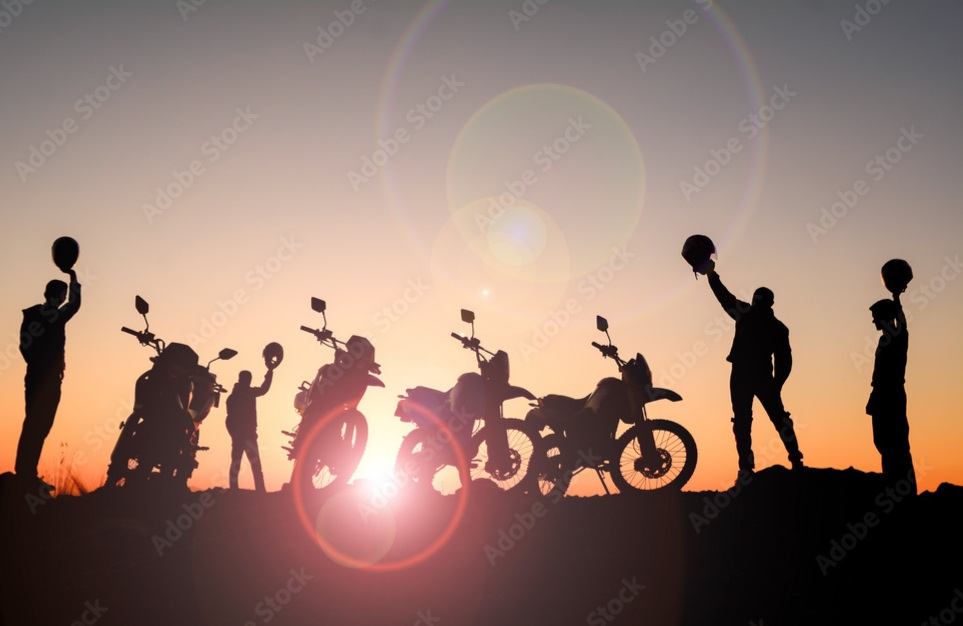 Ilustrasi geng motor