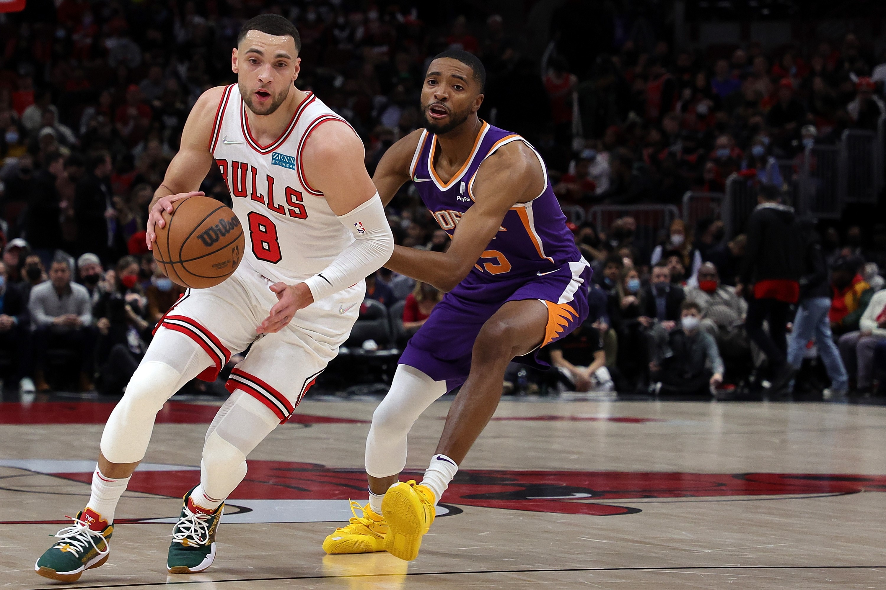 Pemain Chicago Bulls Zach LaVine