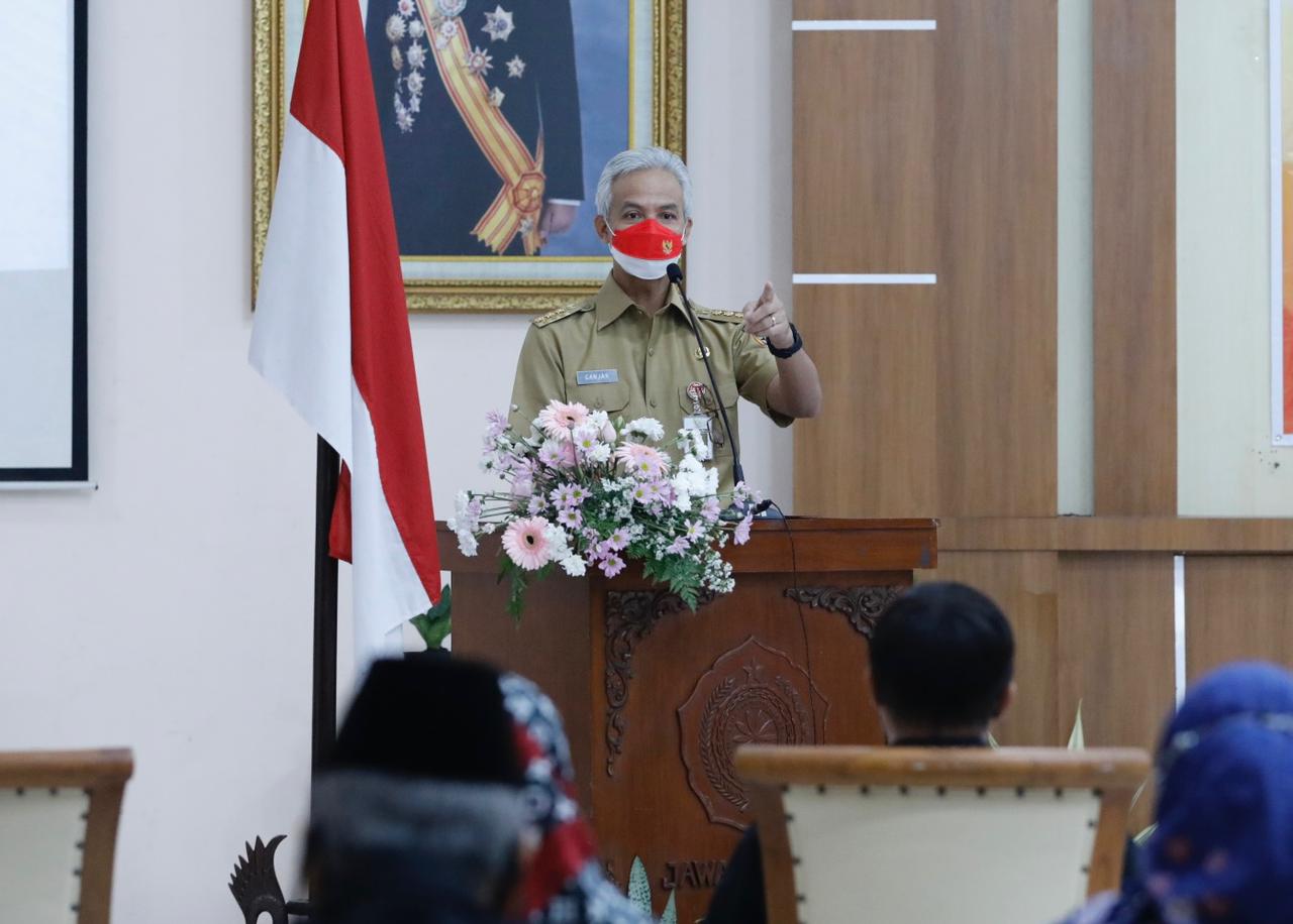 Gubernur Jawa Tengah Ganjar Pranowo