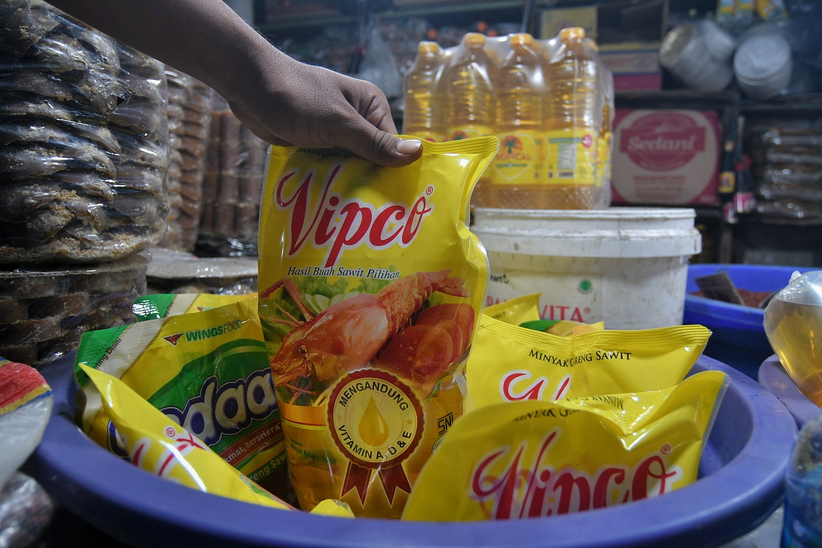 Ilustrasi minyak goreng