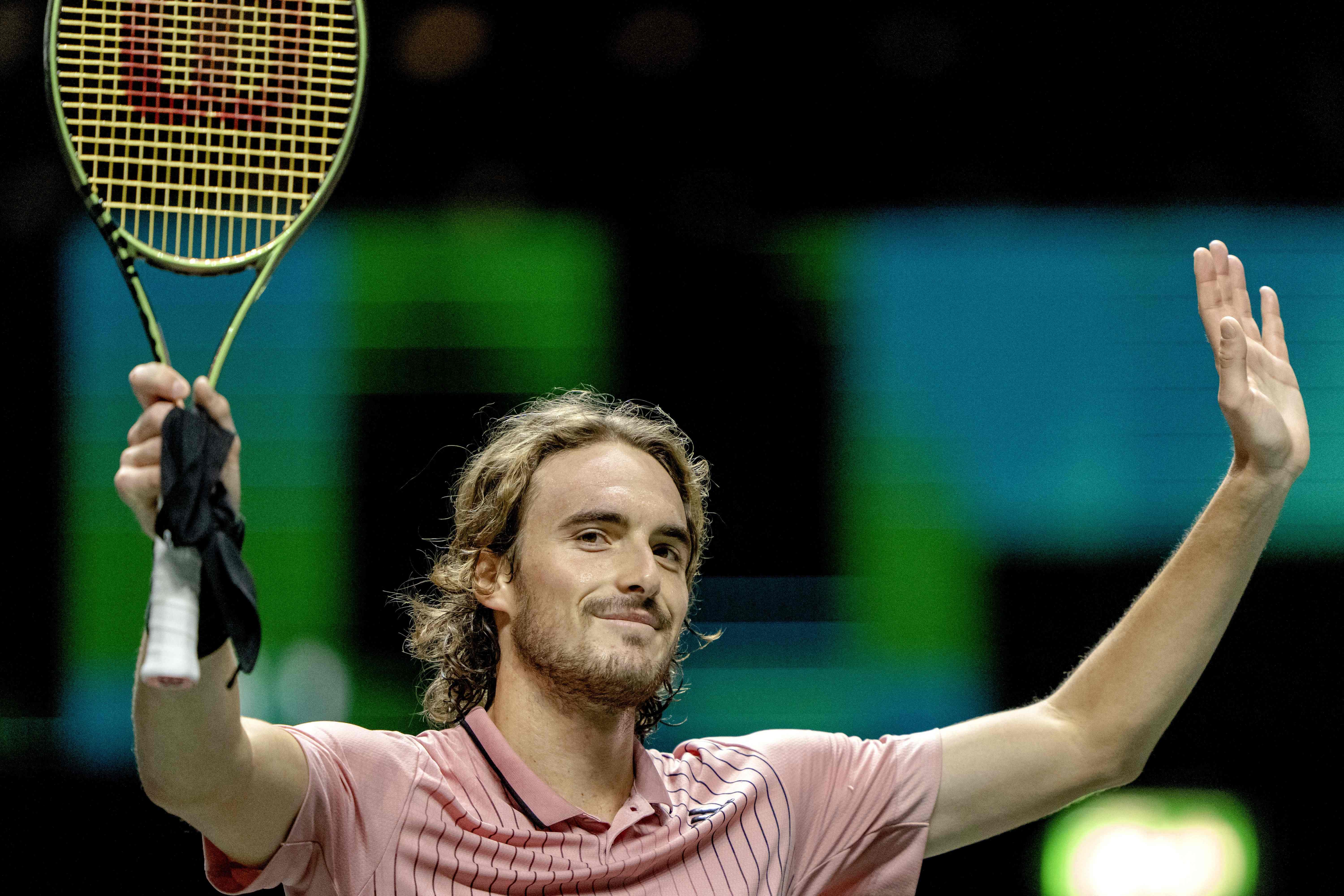 Petenis Yunani Stefanos Tsitsipas