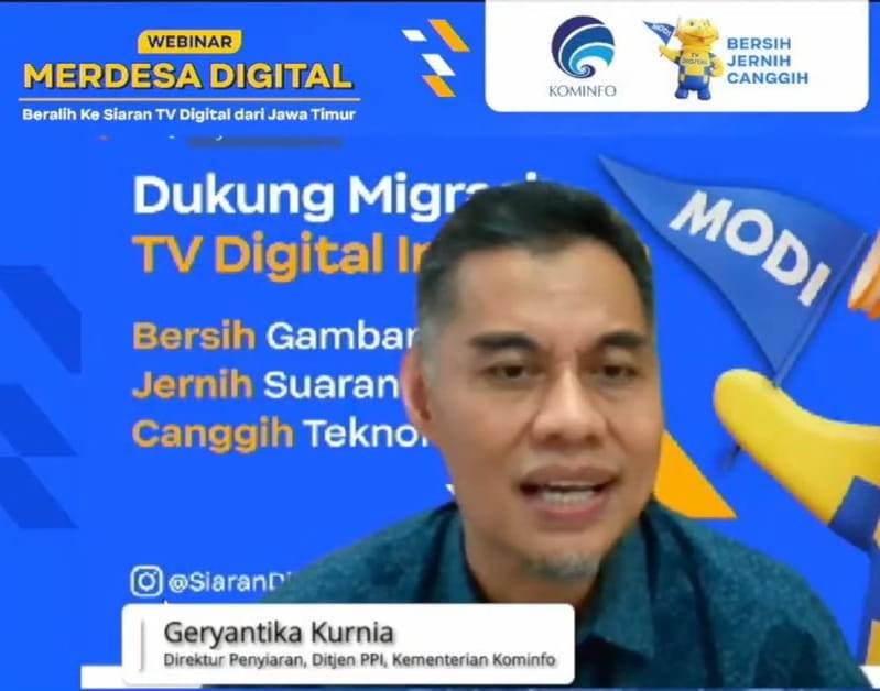Direktur Penyiaran Geryantika Kurnia