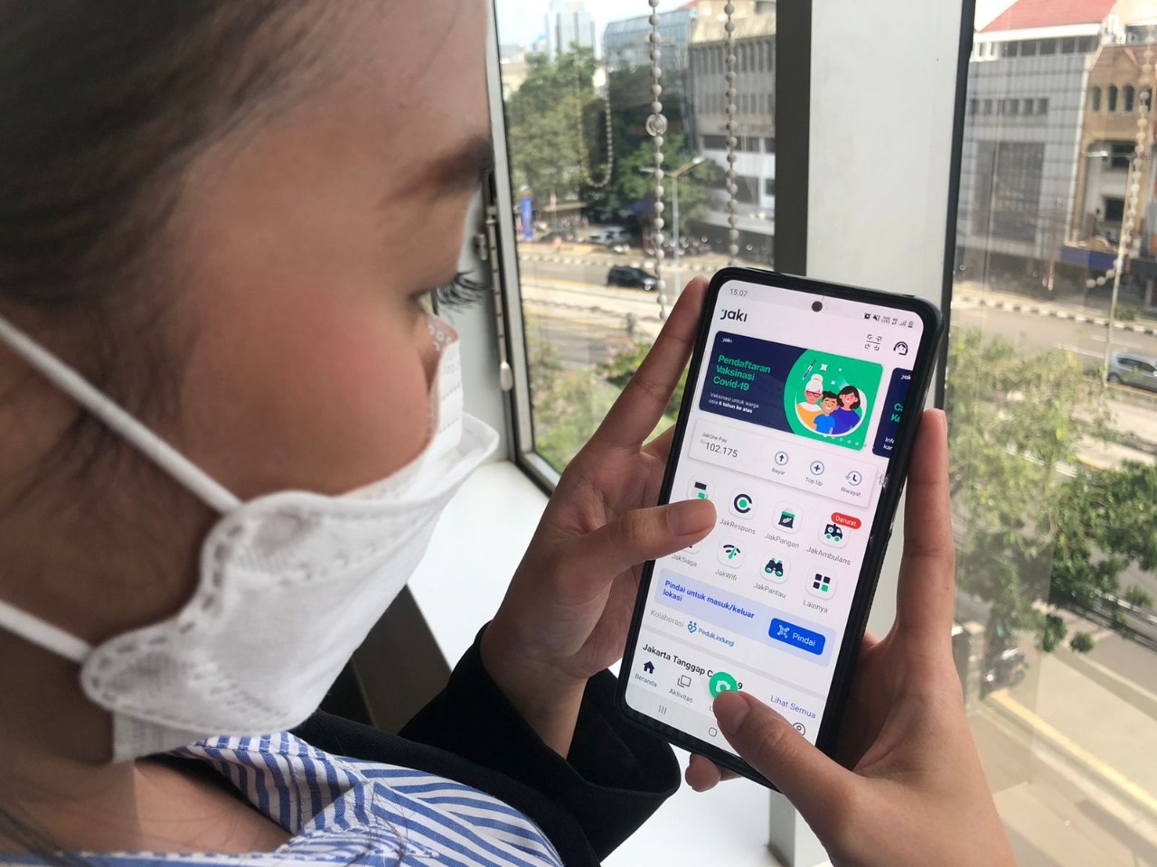 JakOne Pay kini hadir di aplikasi JAKI milik pemprov DKI.