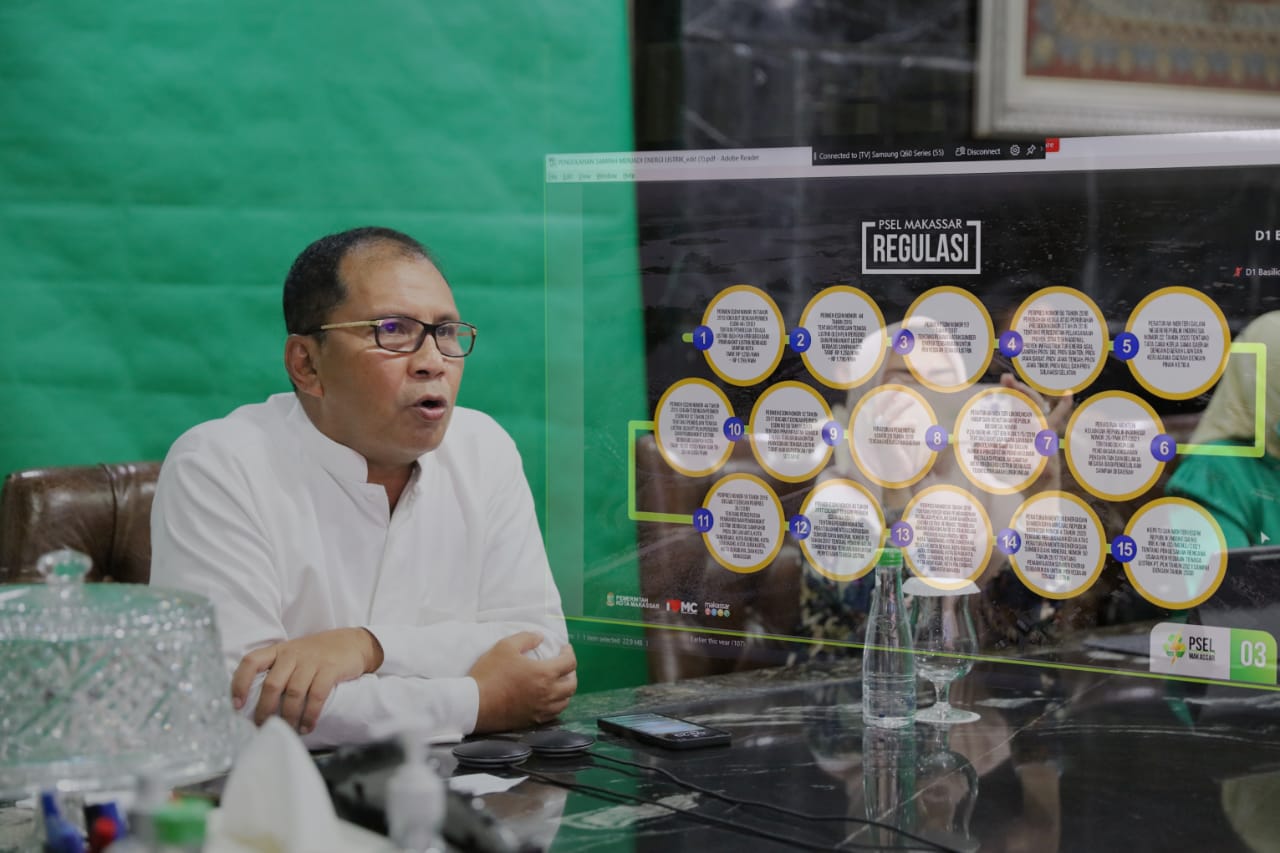 Wali Kota Makassar Mohammad Ramdhan Pomanto, umumkan dirinya kembali positif Covid-19, Selasa (8/2)