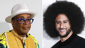 Spike Lee (kiri) , dan Atlet-Aktivis Colin Kaepernick (kanan).