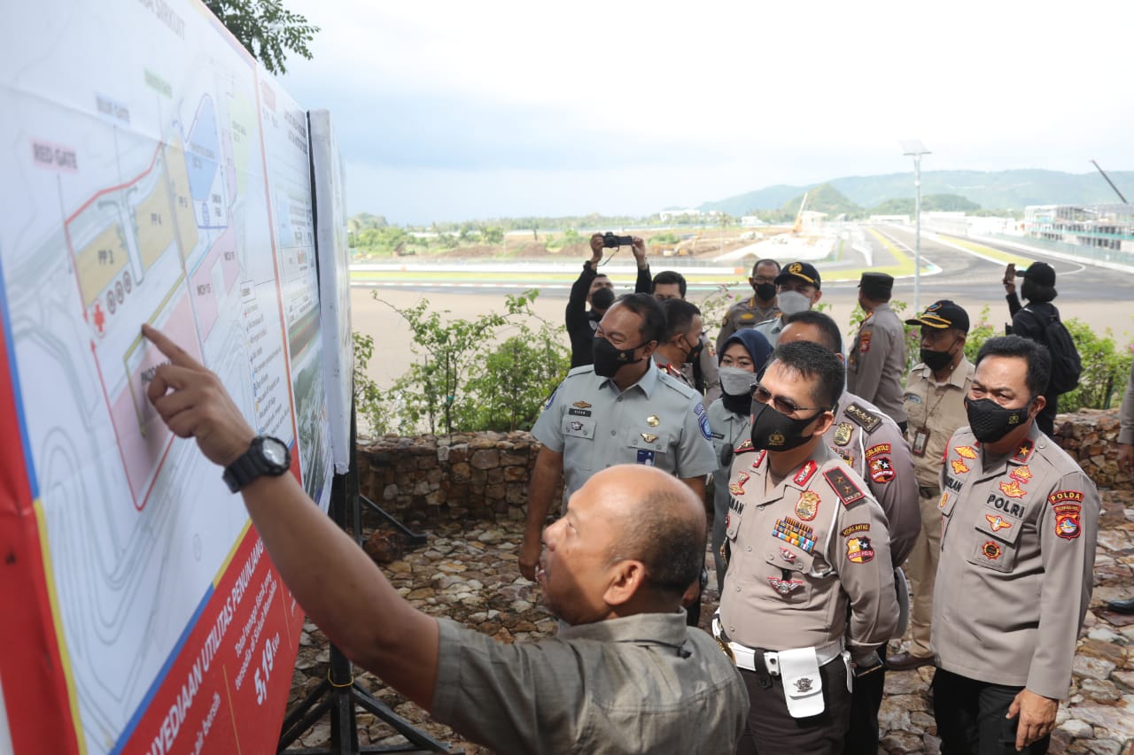 Kakorlantas Cek Sirkuit Mandalika, Siapkan Personel untuk MotoGP 2022