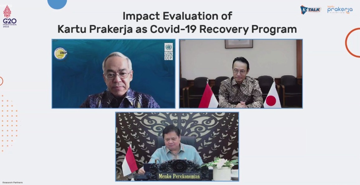  Webinar bertajuk “Evaluasi Dampak Program Kartu Prakerja sebagai Program Pemulihan Covid-19” pada Rabu (9/2) 