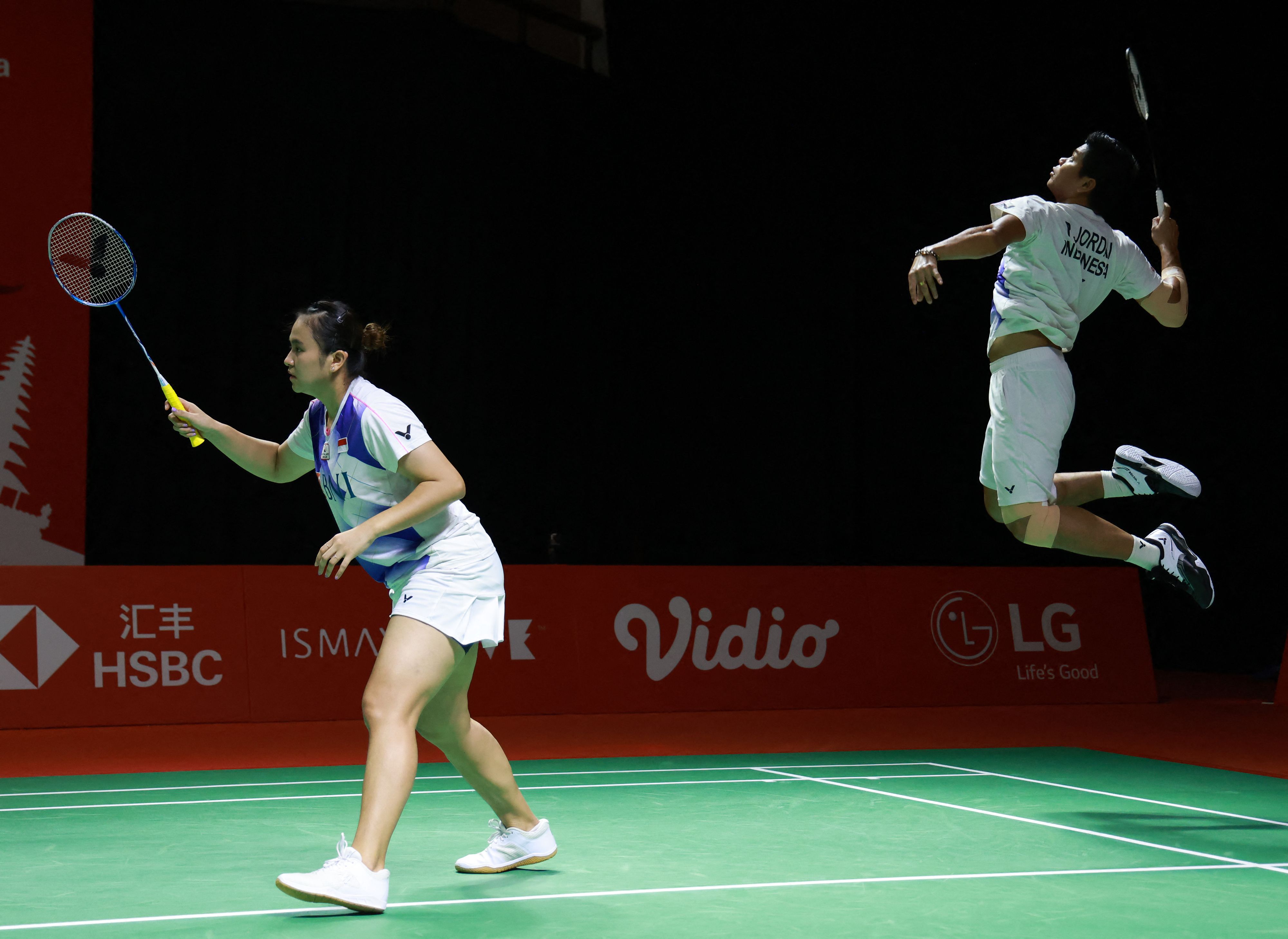Ganda campuran Indonesia Praveen Jordan/Melati Daeva Oktavianti 