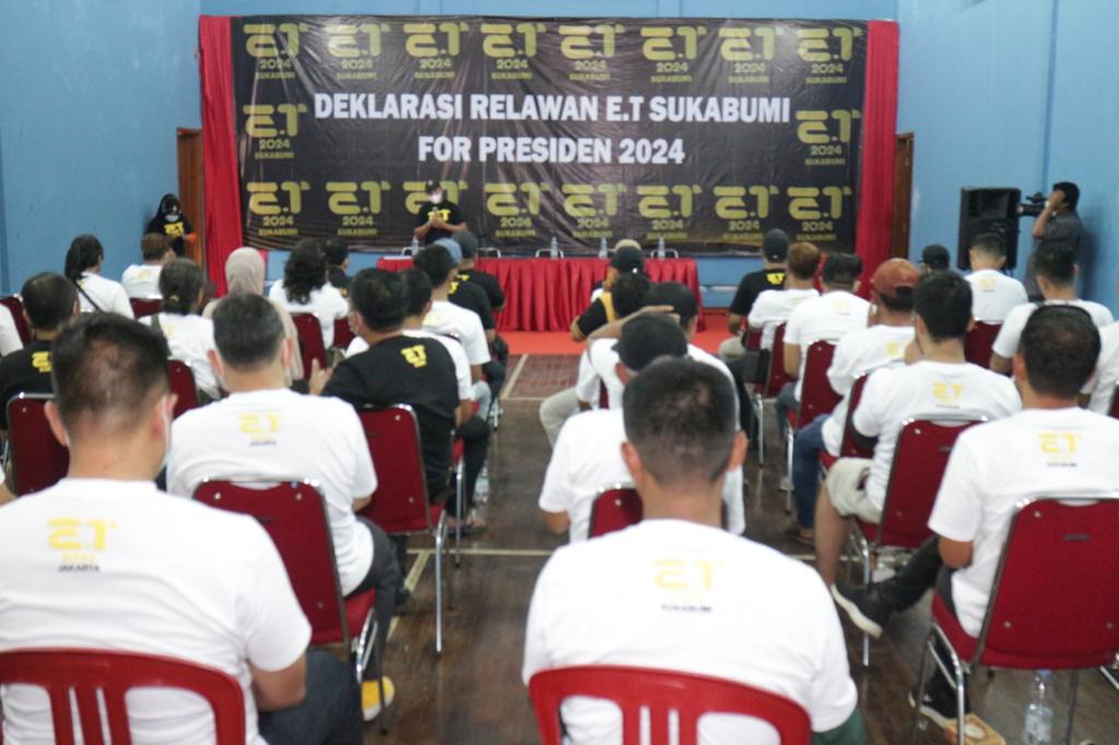 Relawan Konsolidasi Pemenangan Erick Thohir di Pilpres 2024