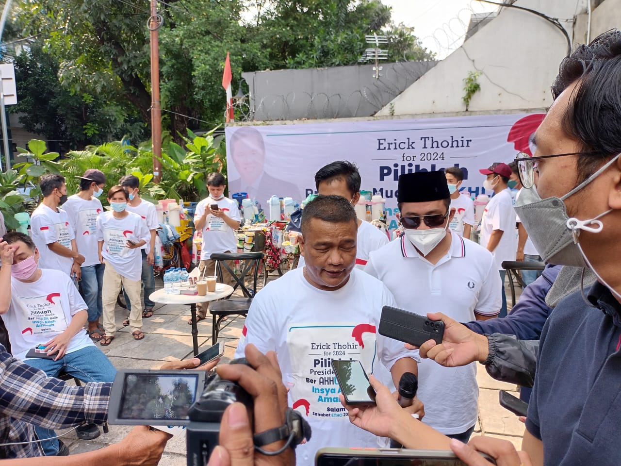 Ketua Sahabat Etho yakni Ibrani Datuk Tianso