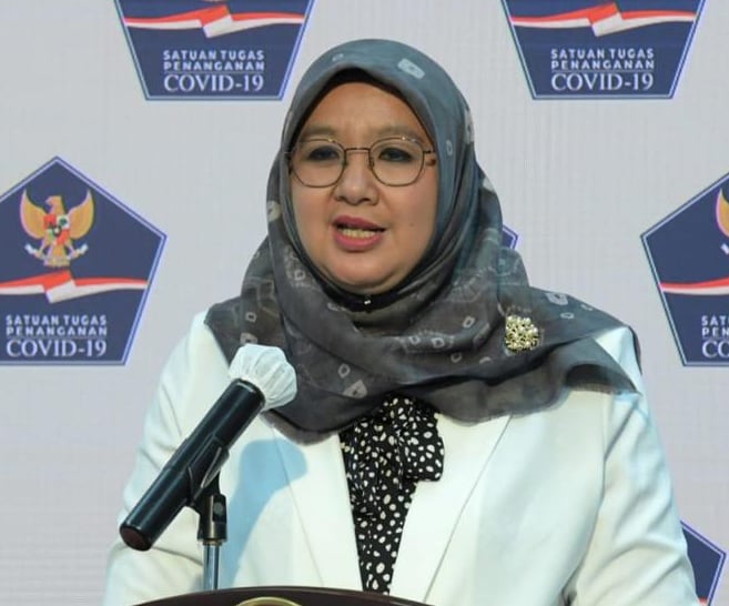 Juru Bicara Kementerian Kesehatan RI Siti Nadia Tarmizi.