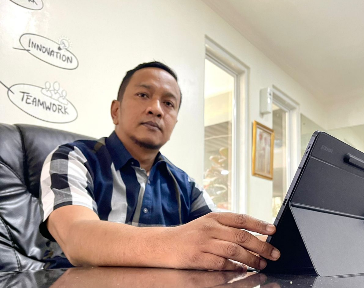 Sekretaris PDK Kosgoro Kota Bekasi Ikhsan Nurjamil. 