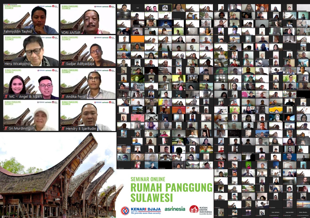 Webinar aristektur bangunan adat