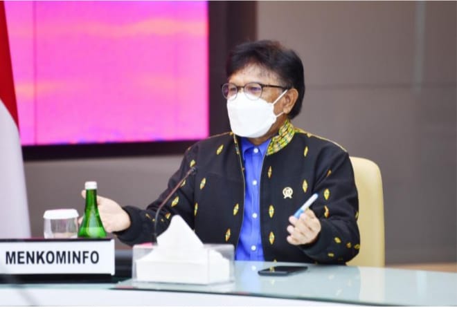 Menkominfo Johnny G Plate