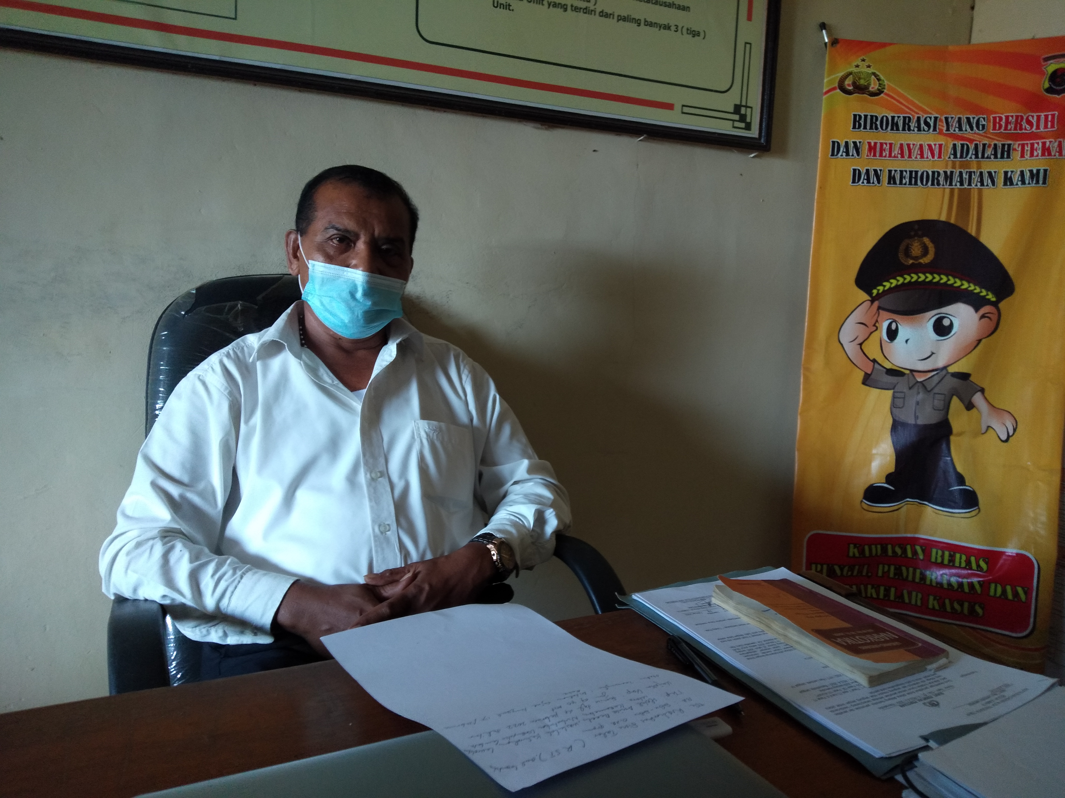  Kasat Narkoba Polres Lembata NTT, AKP Simpronius Naro