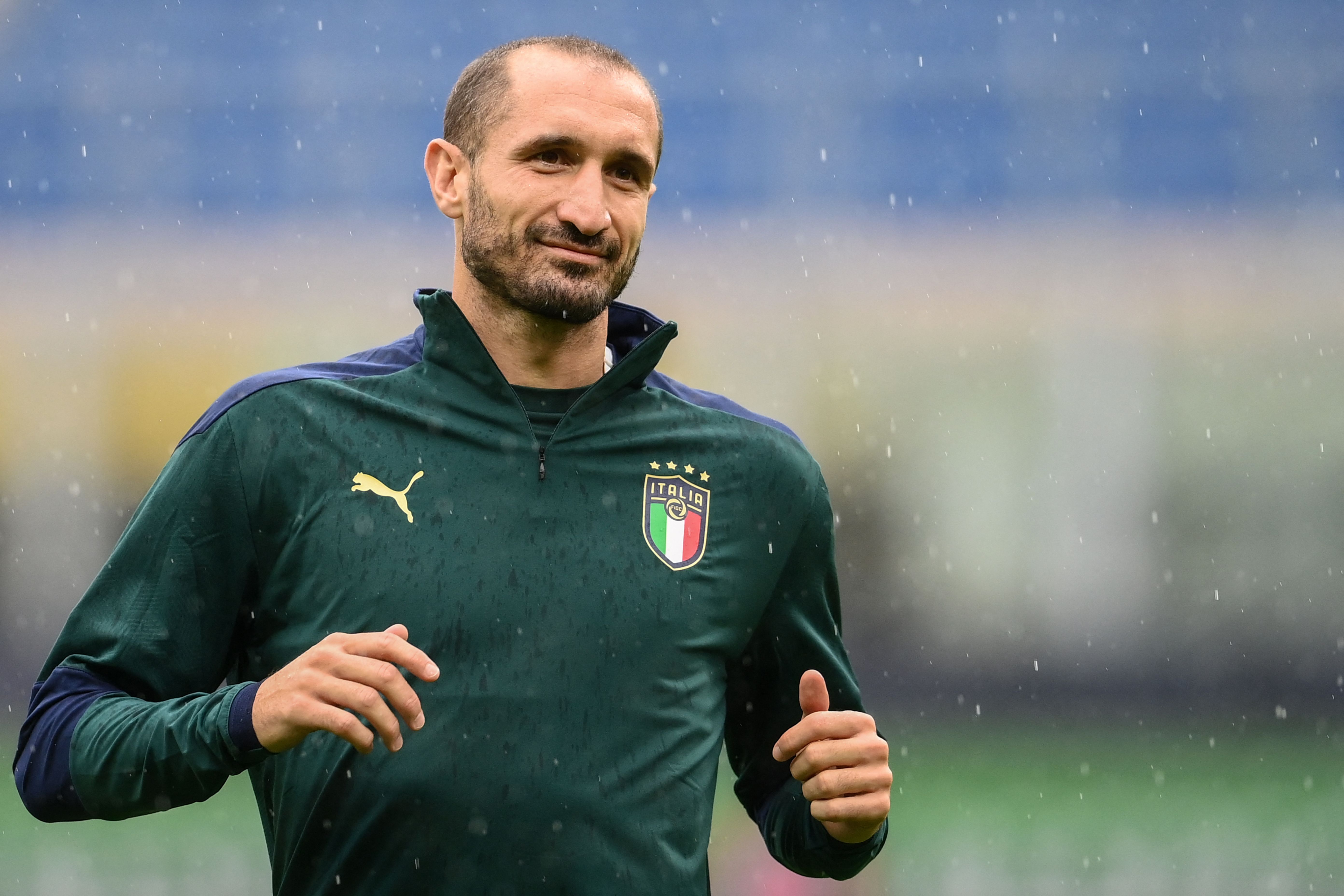 Bek timnas Italia Giorgio Chiellini