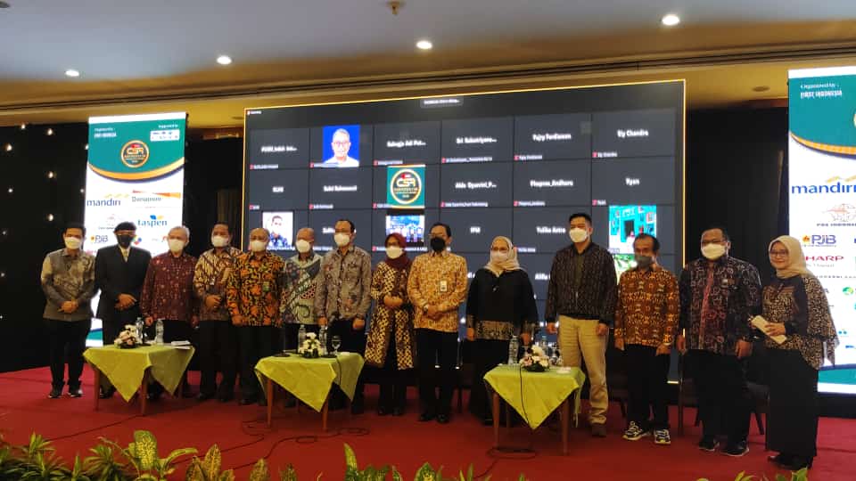 Acara “Indonesia CSR Excellence Award 2022” diselenggarakan di Hotel Grand Sahid Jaya, Jakarta.