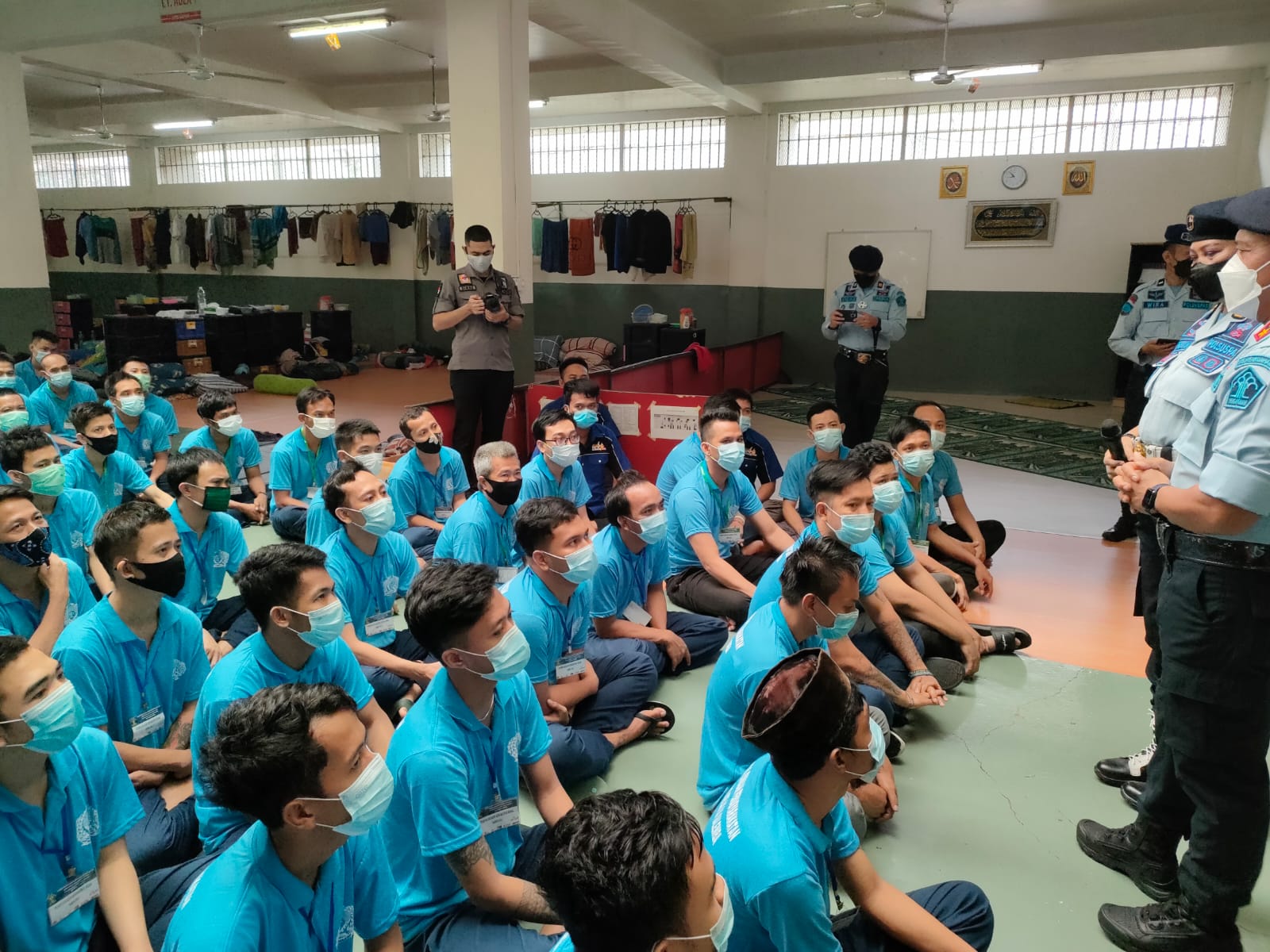 Sidak tahanan di LP Salemba Jakarta