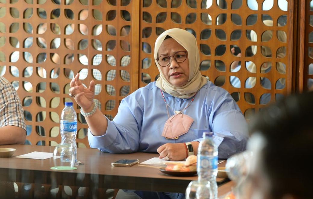 Direktur Pelayanan BPJAMSOSTEK Roswita Nilakurnia. 