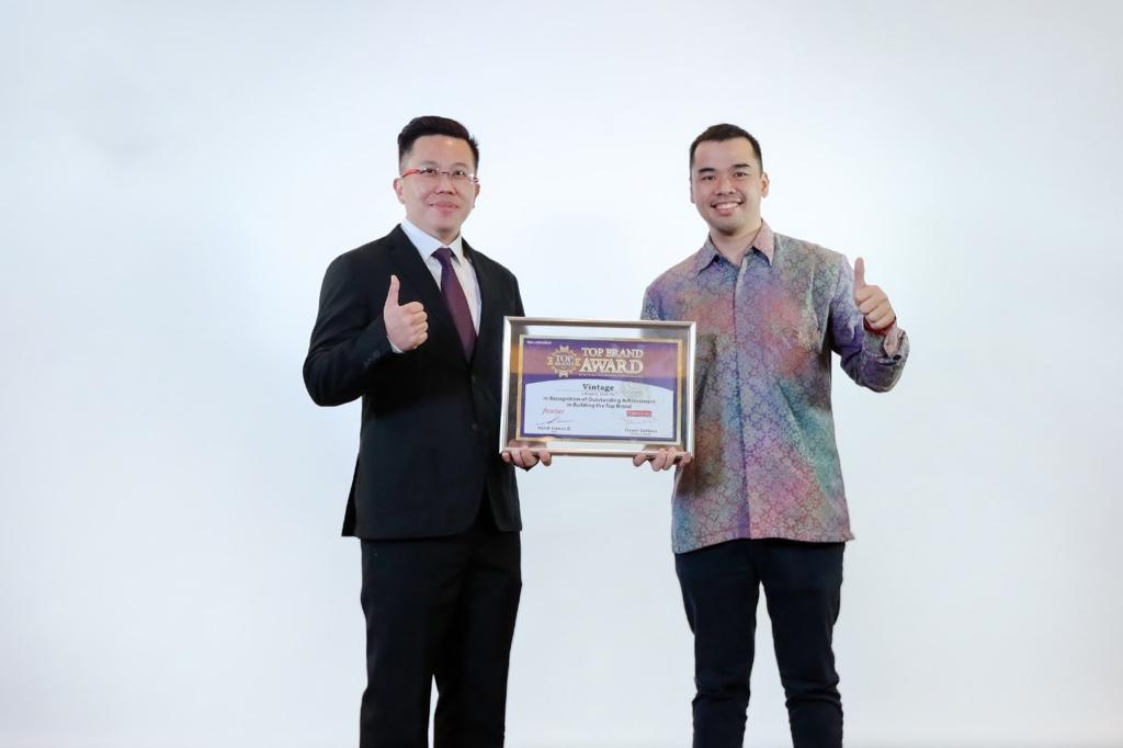 11 Tahun Berdiri, Vintage Akhirnya Raih Top Brand Award 2022