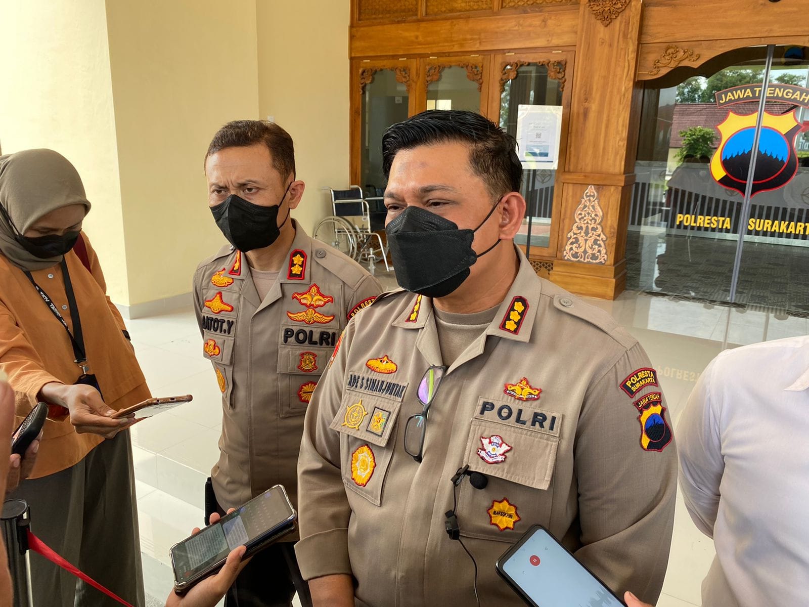 Kapolresta Surakarta Komisaris Besar Ade Safri Simanjuntak
