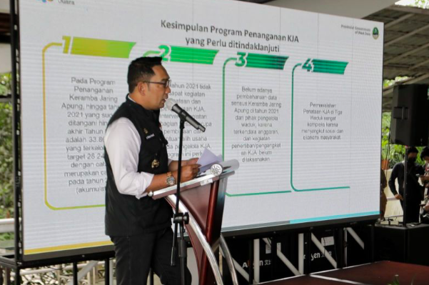 Gubernur Jawa Barat yang juga Ketua Umum Asosiasi Daerah Penghasil Migas dan Energi Terbarukan (ADPMET) M Ridwan Kamil.