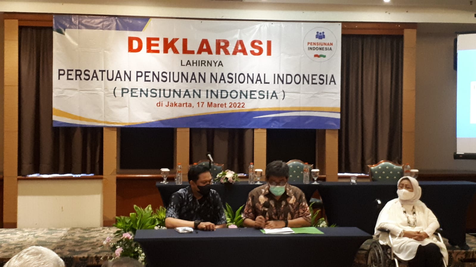Deklarasi Persatuan Pensiunan Nasional Indonesia