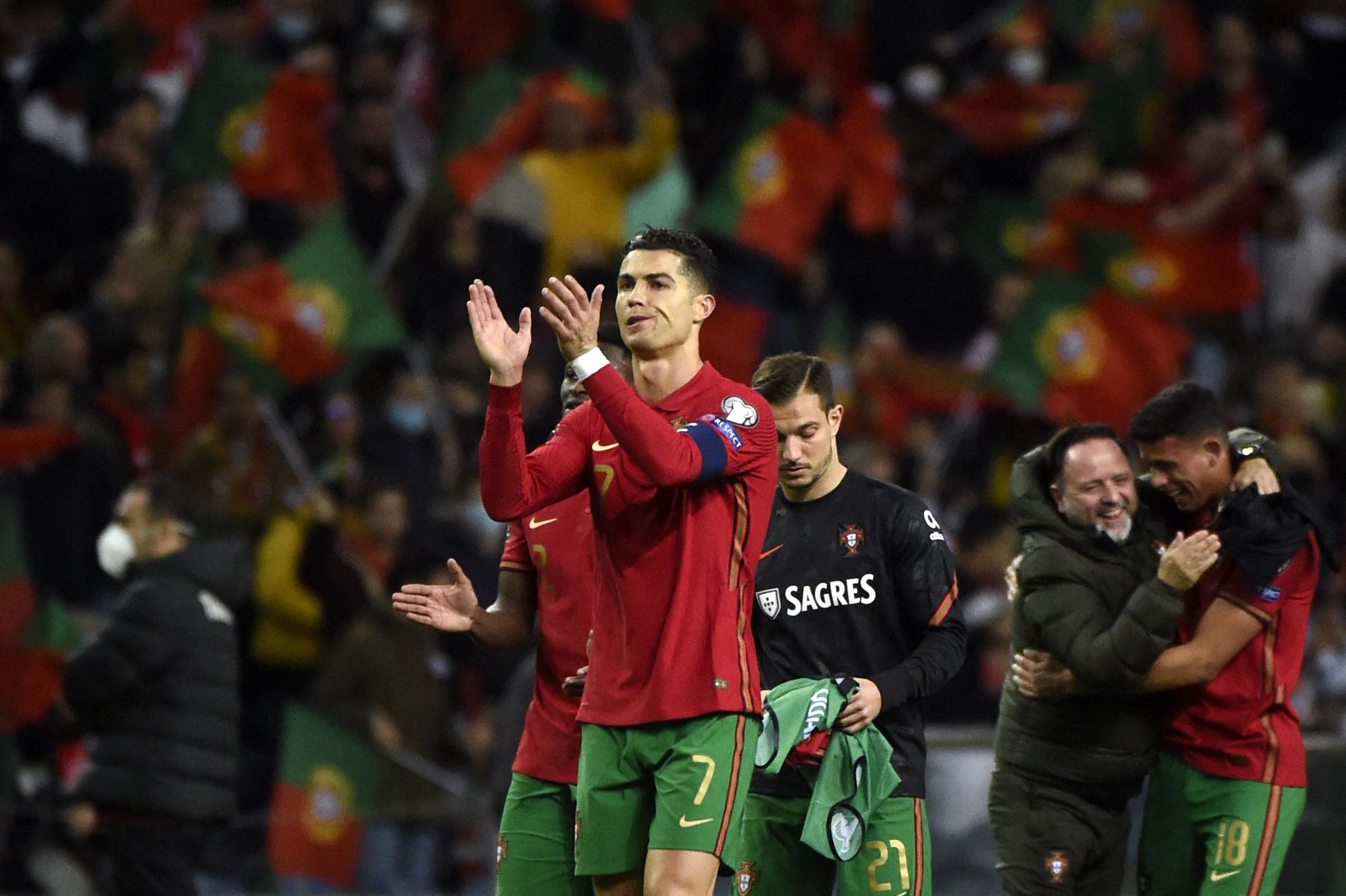 Pemain Portugal Cristiano Ronaldo