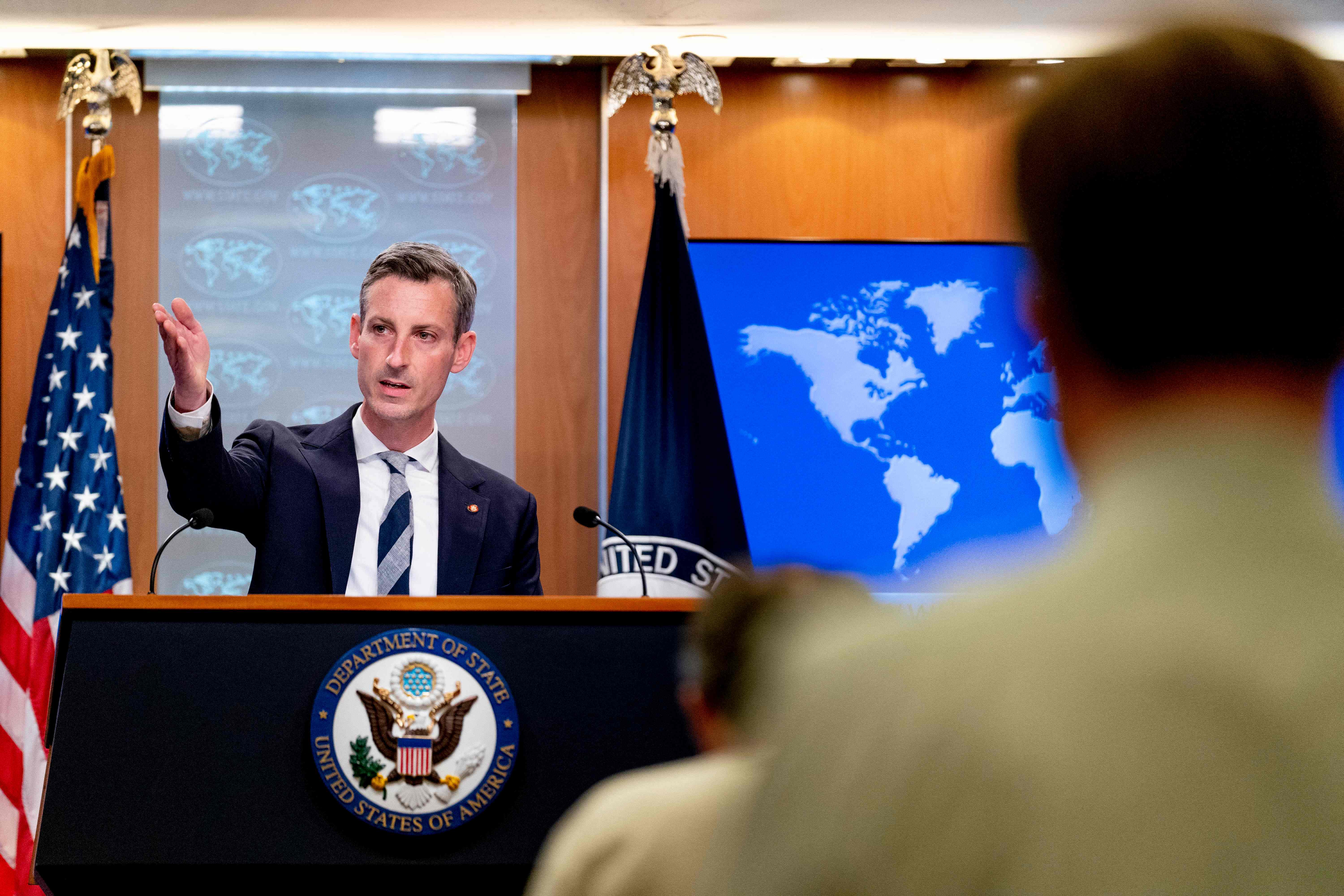 Juru bicara Departermen Luar Negeri AS Ned Price