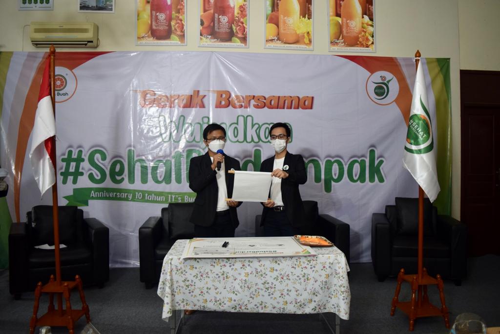 Dukung Program Pemerintah, IT’s Buah Luncurkan Kampanye Hidup Sehat