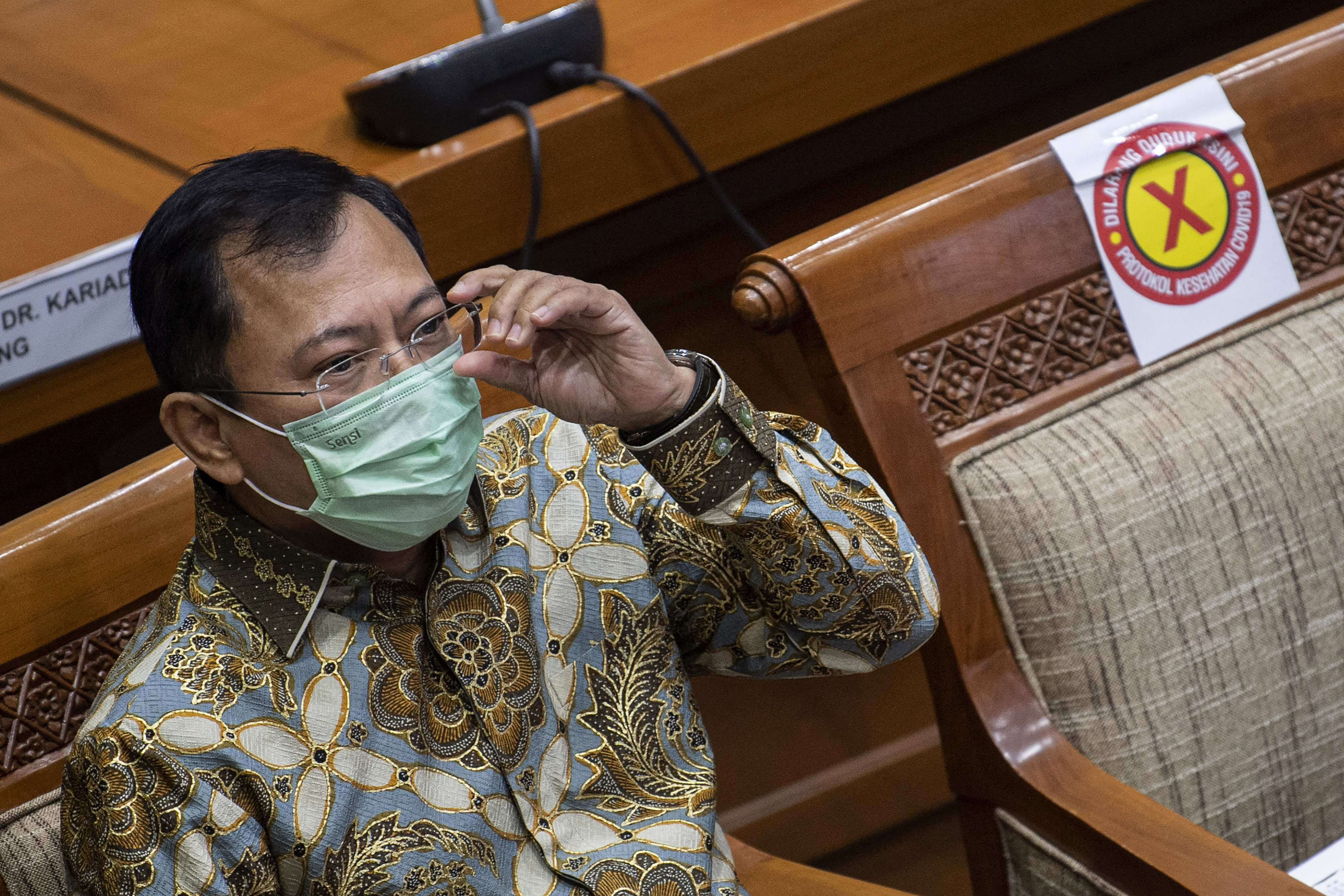 Mantan Menteri Kesehatan Terawan Agus Putranto