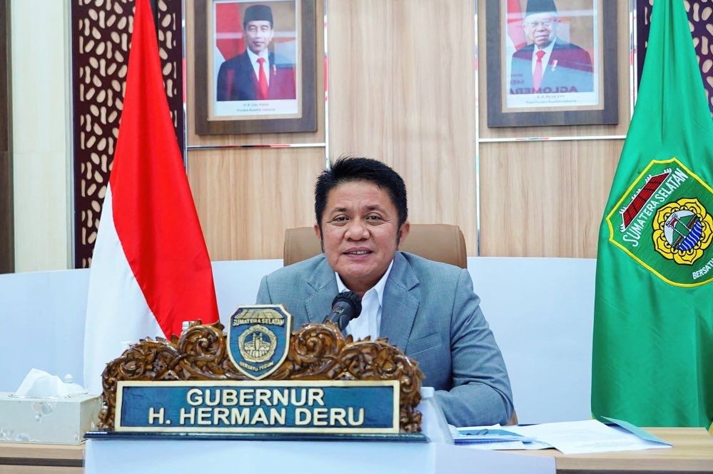 Gubernur Sumsel Herman Deru