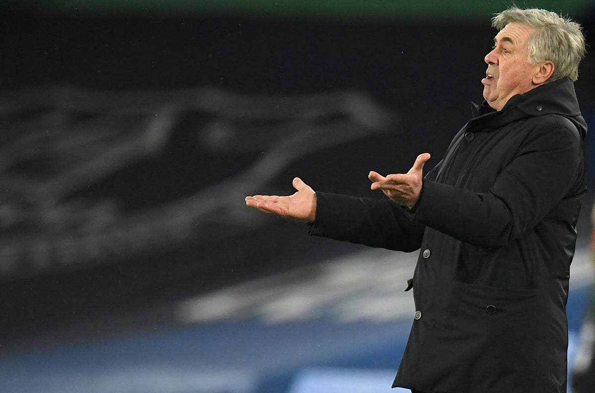 Pelatih Real Madrid Carlo Ancelotti 