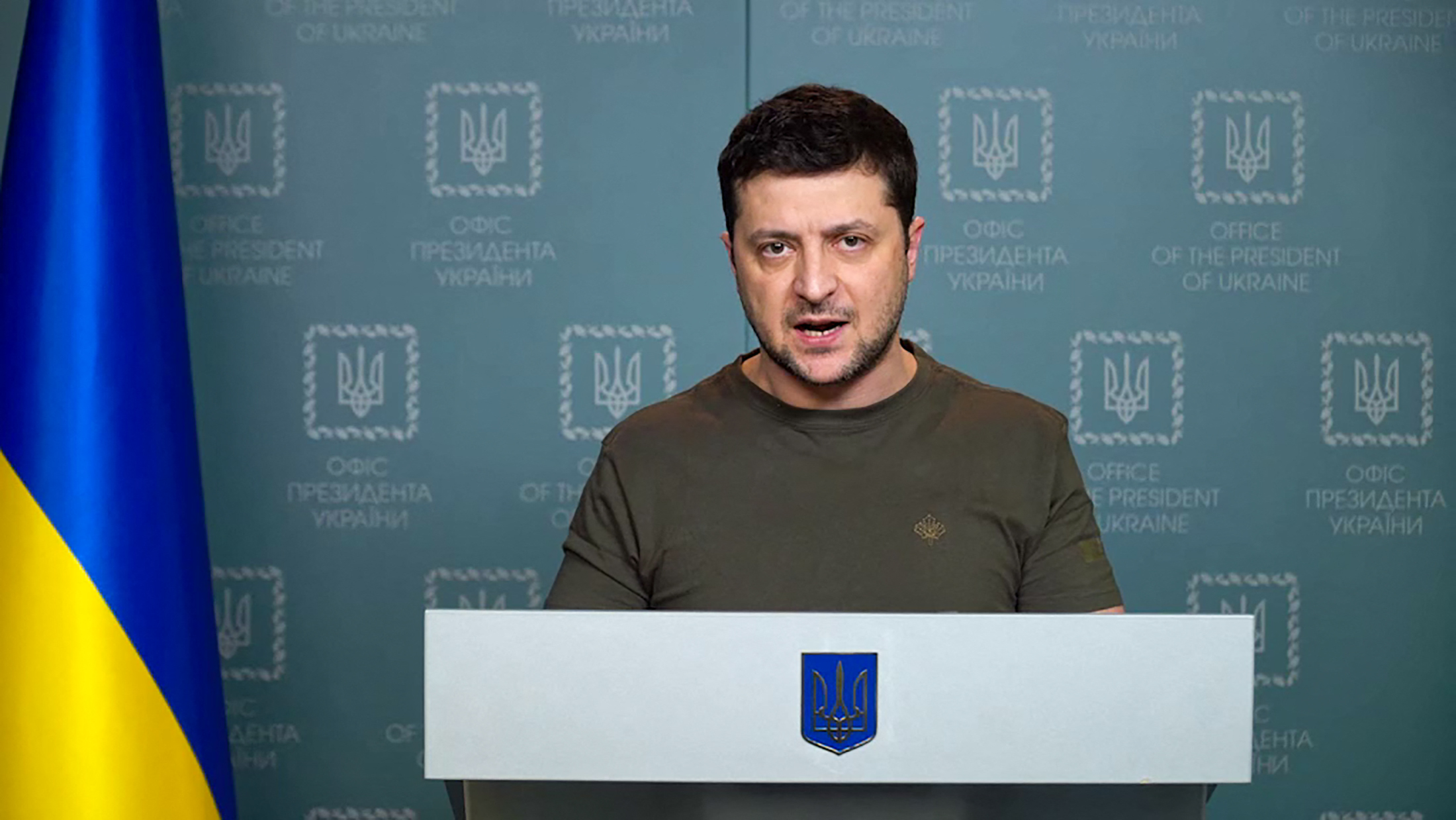Presiden Ukraina Volodymyr Zelensky