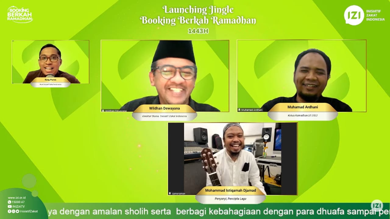 Peluncuran Booking Berkah Ramadhan IZI