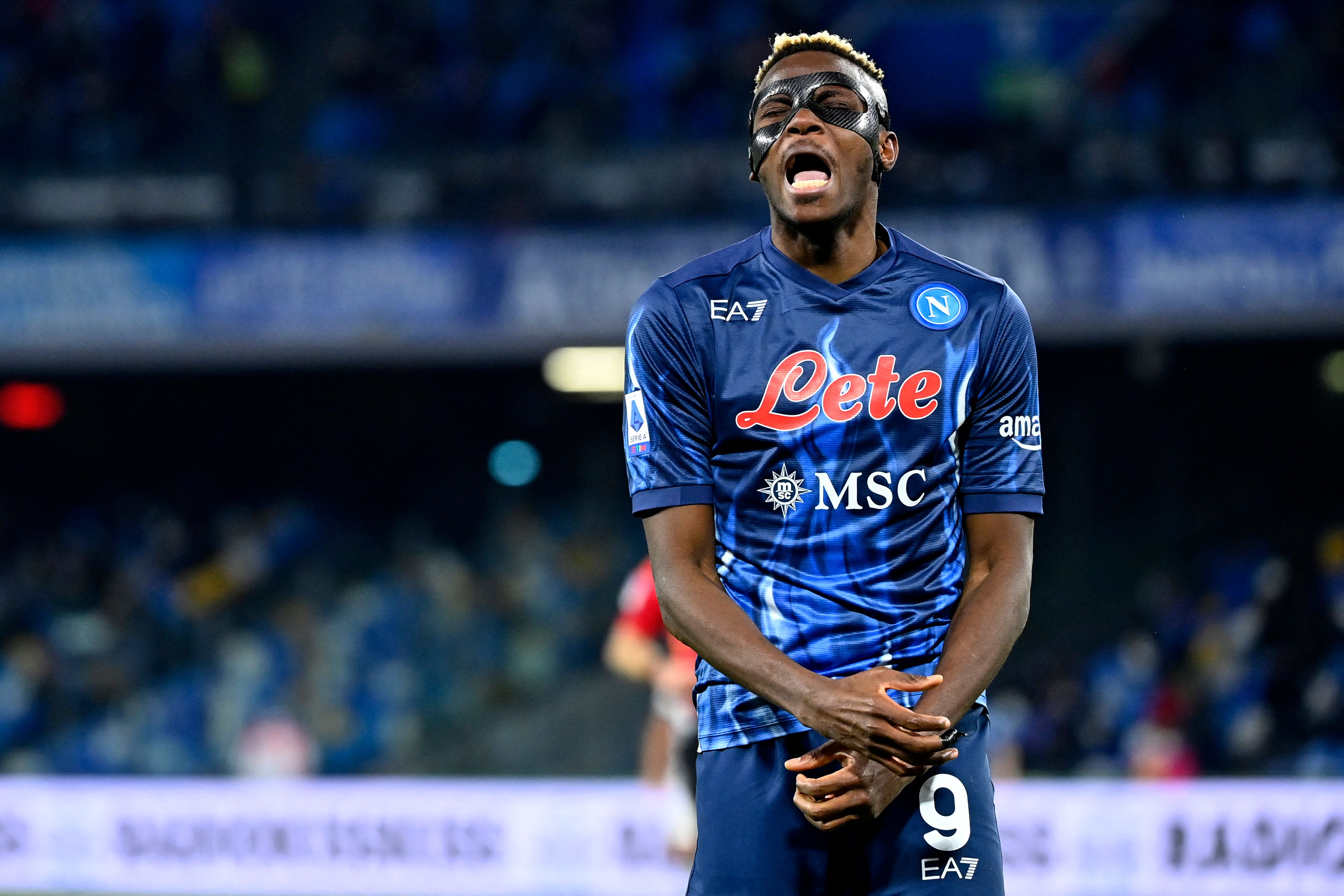 Penyerang Napoli Victor Osimhen