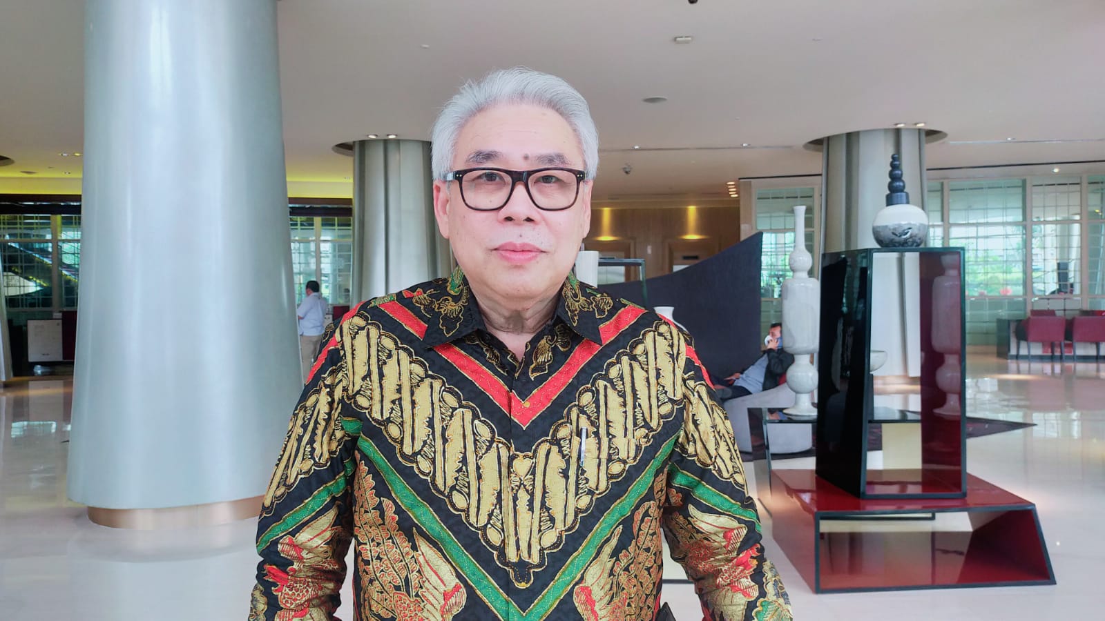 Ketua Vox Point Indonesia Yohanes Handojo Budhisedjati